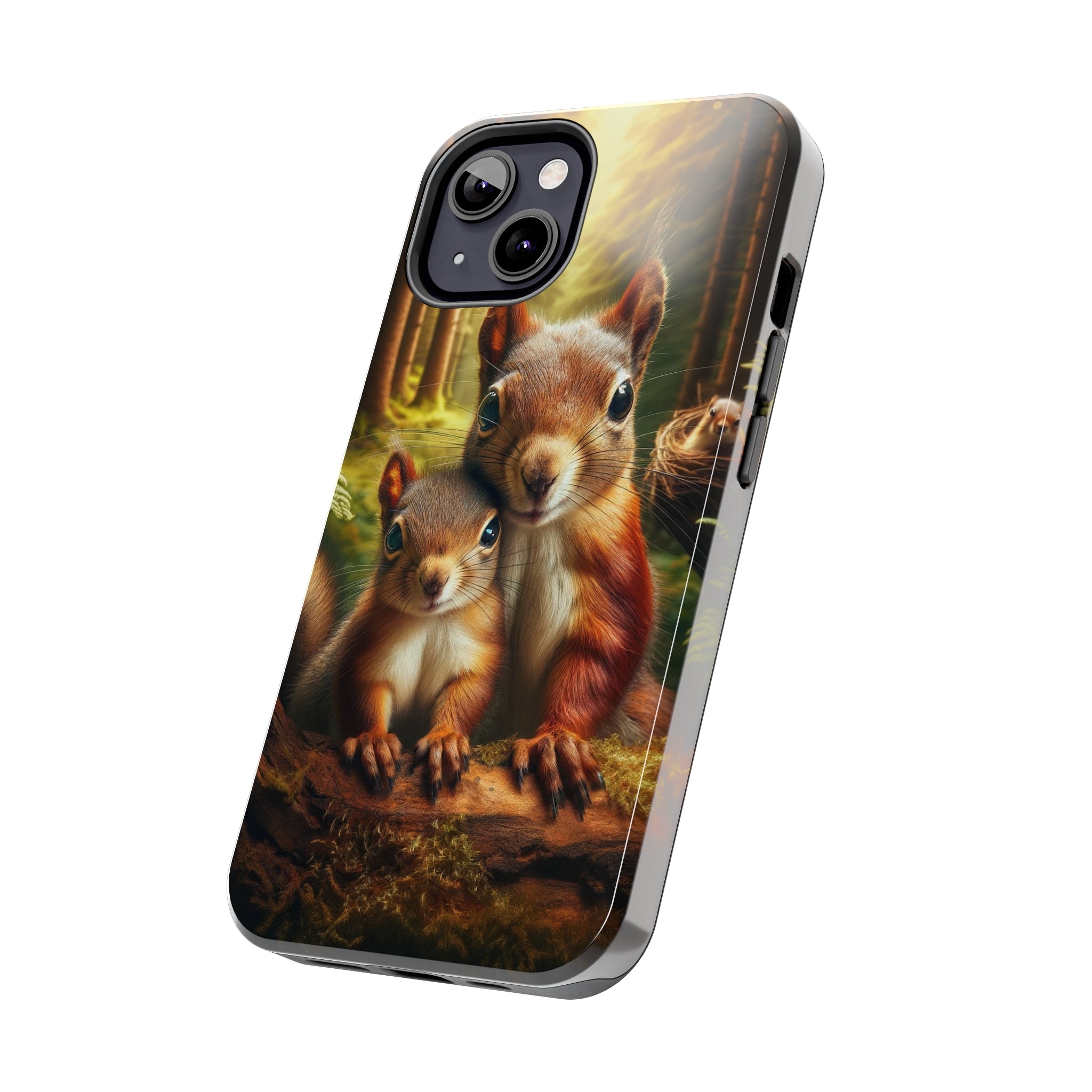 Two squirrels - Tough Phone Case