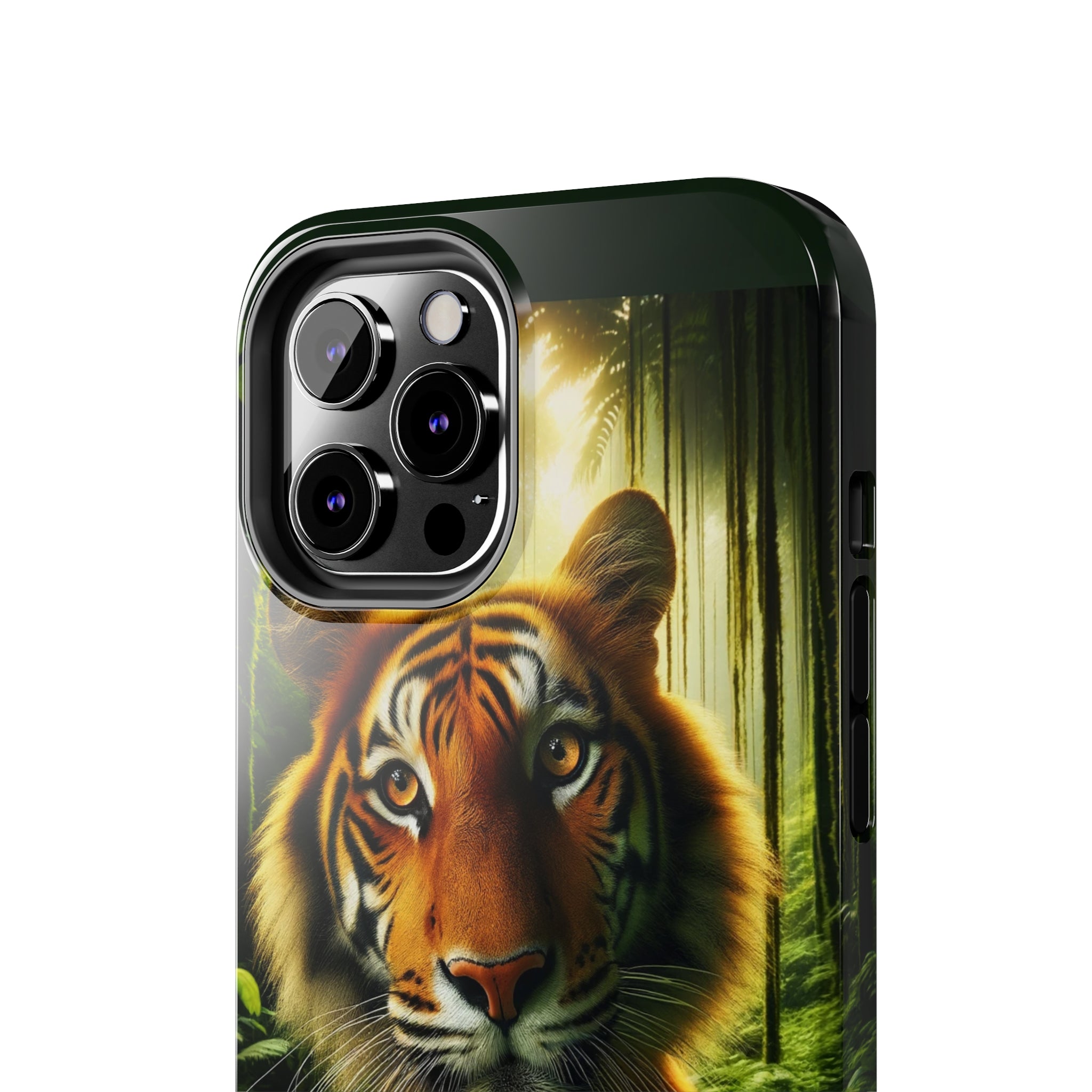 Curious Tiger - Tough Phone Case