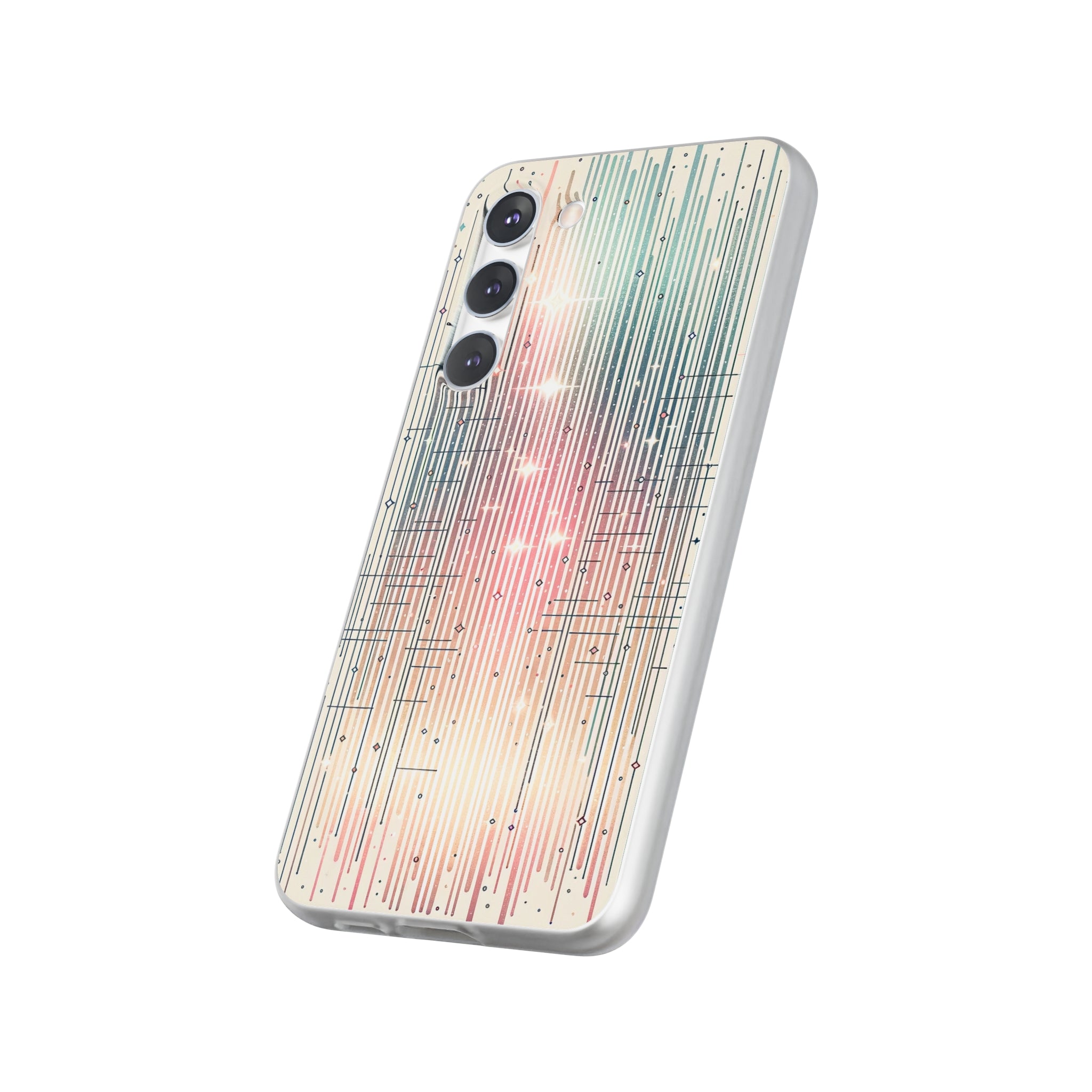 Pastel Lines- Flexi Case (Samsung only)