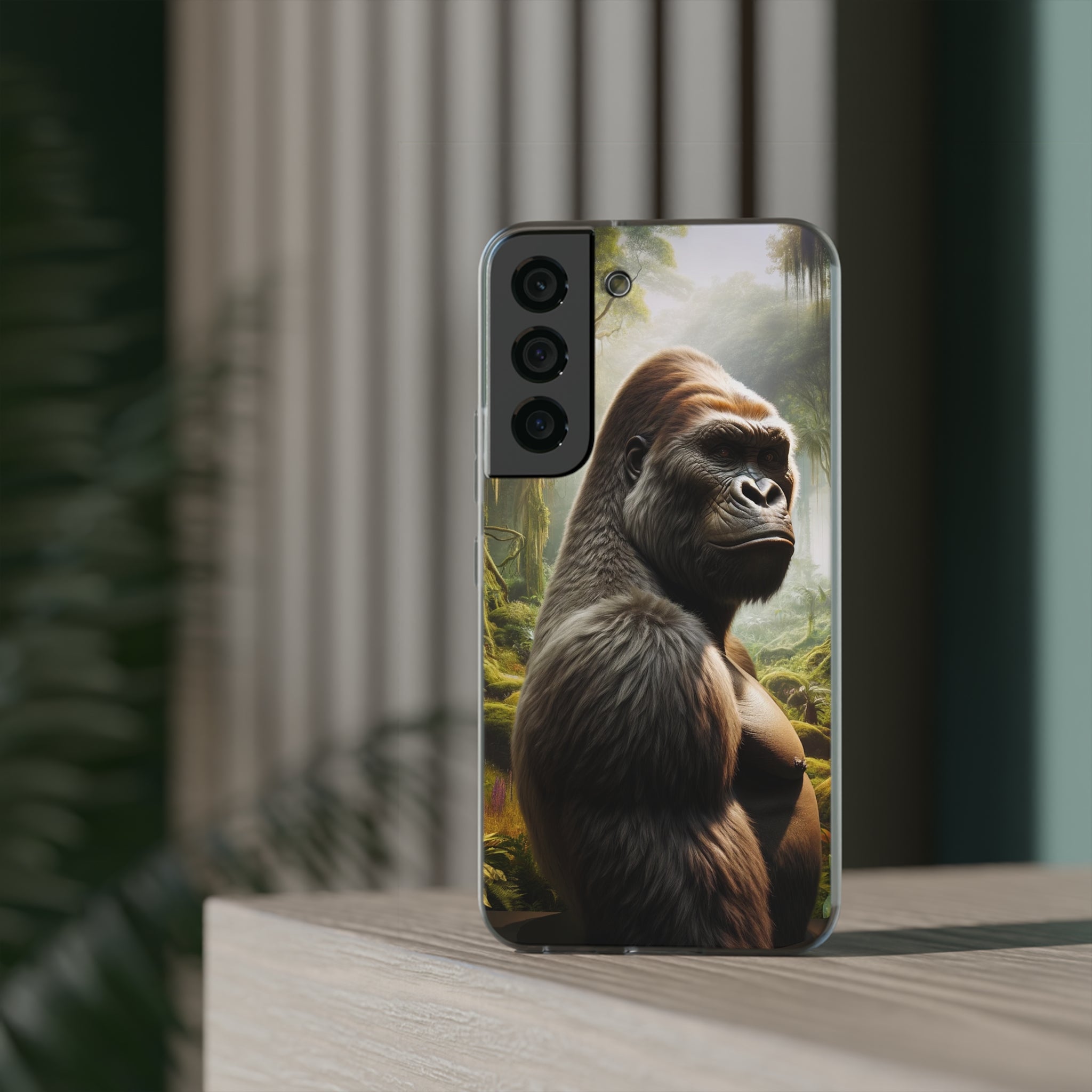 Curious Gorilla - Flexi Case (for Samsung only)