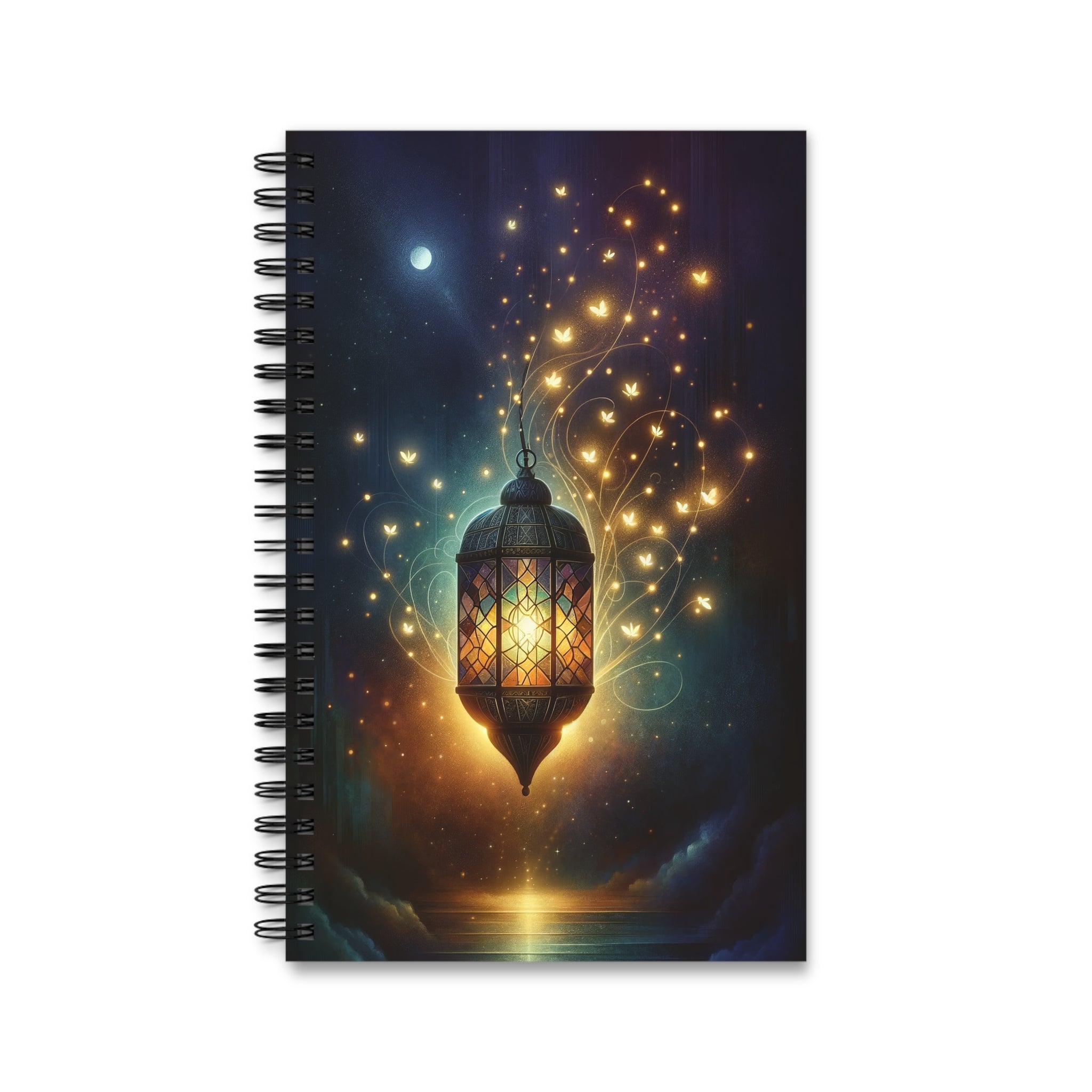 Light & Butterflies Lamp - Spiral Journal (EU)