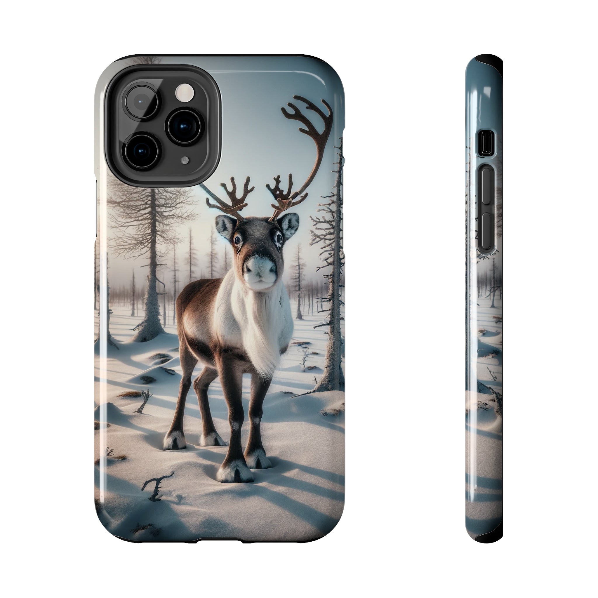 Curious reindeer - Tough Phone Case