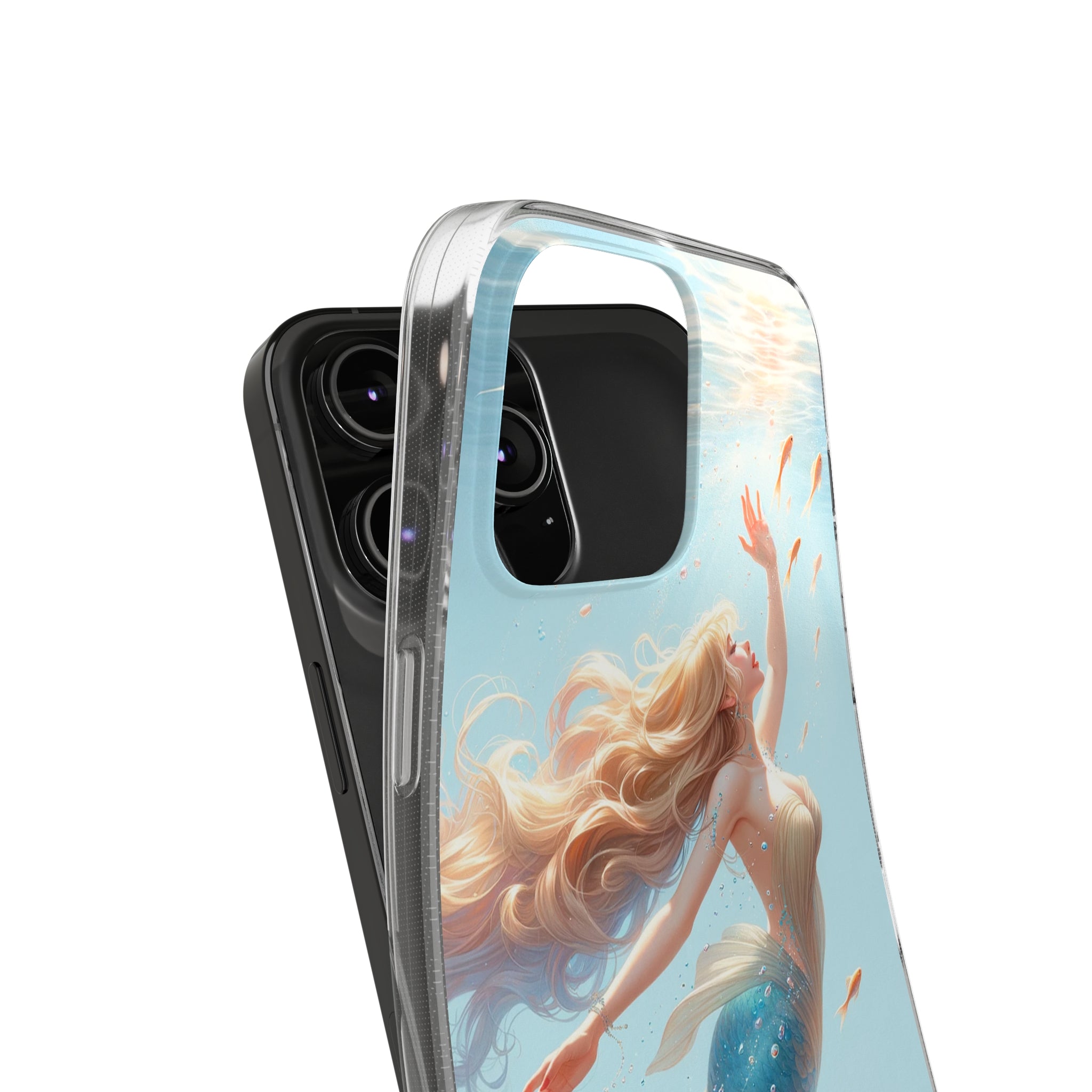 Blond Mermaid - Soft Phone Case