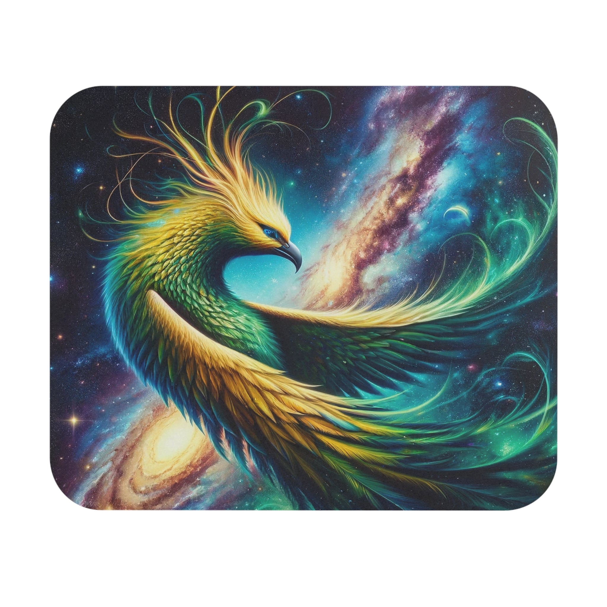 Green Phoenix - Mouse Pad (Rectangle)