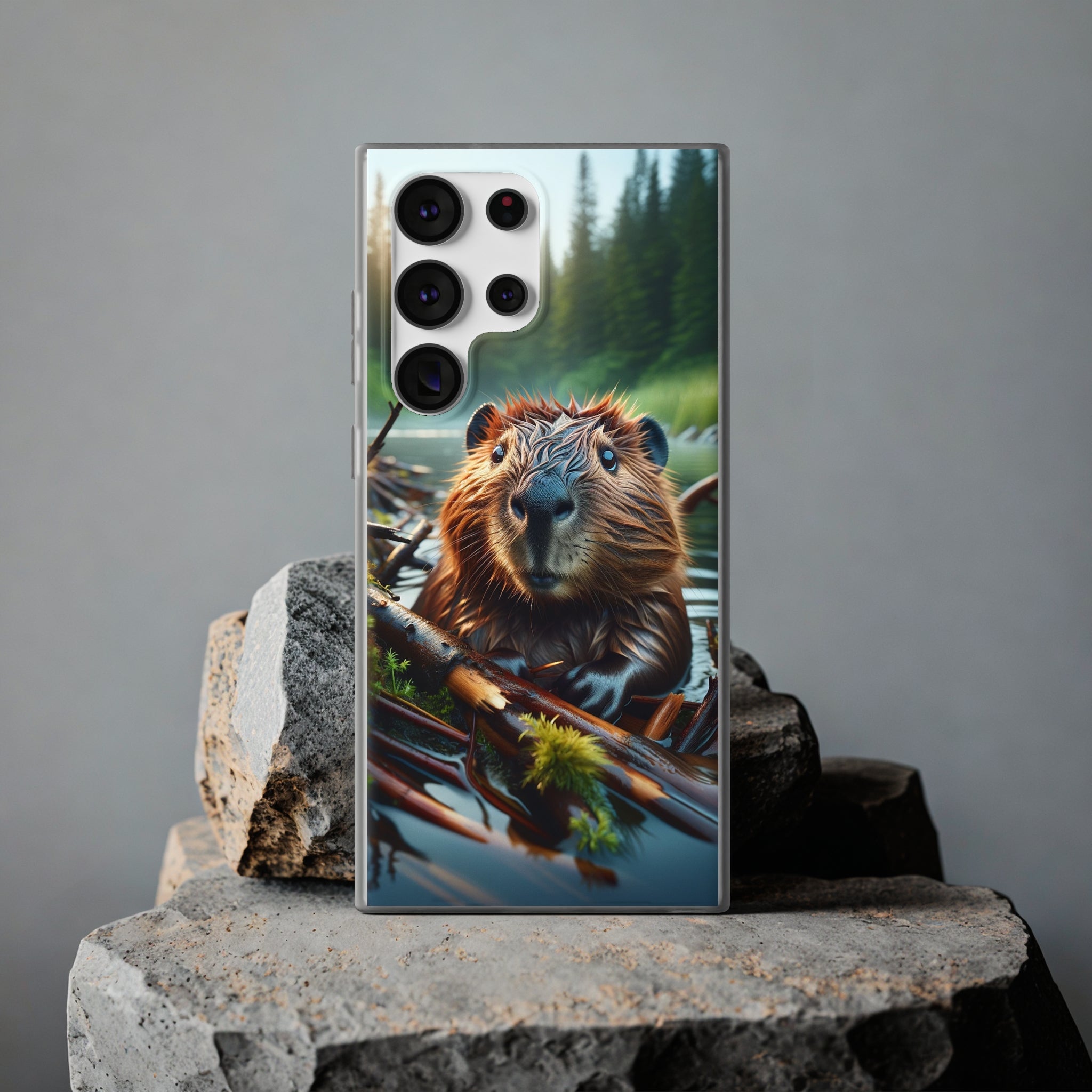 Curious Beaver - Flexi Case (Samsung only)