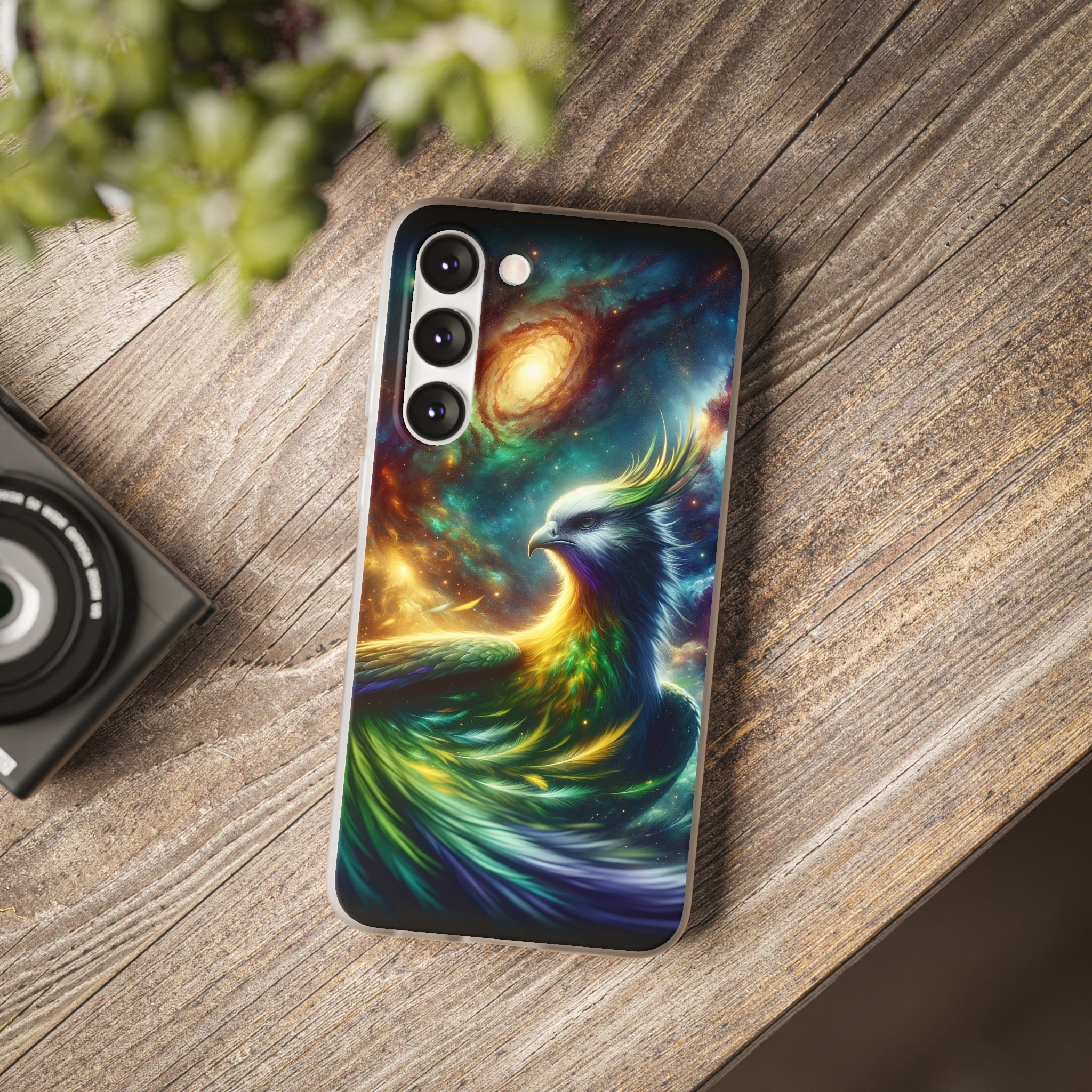 Green Phoenix - Flexi Case (Samsung only)