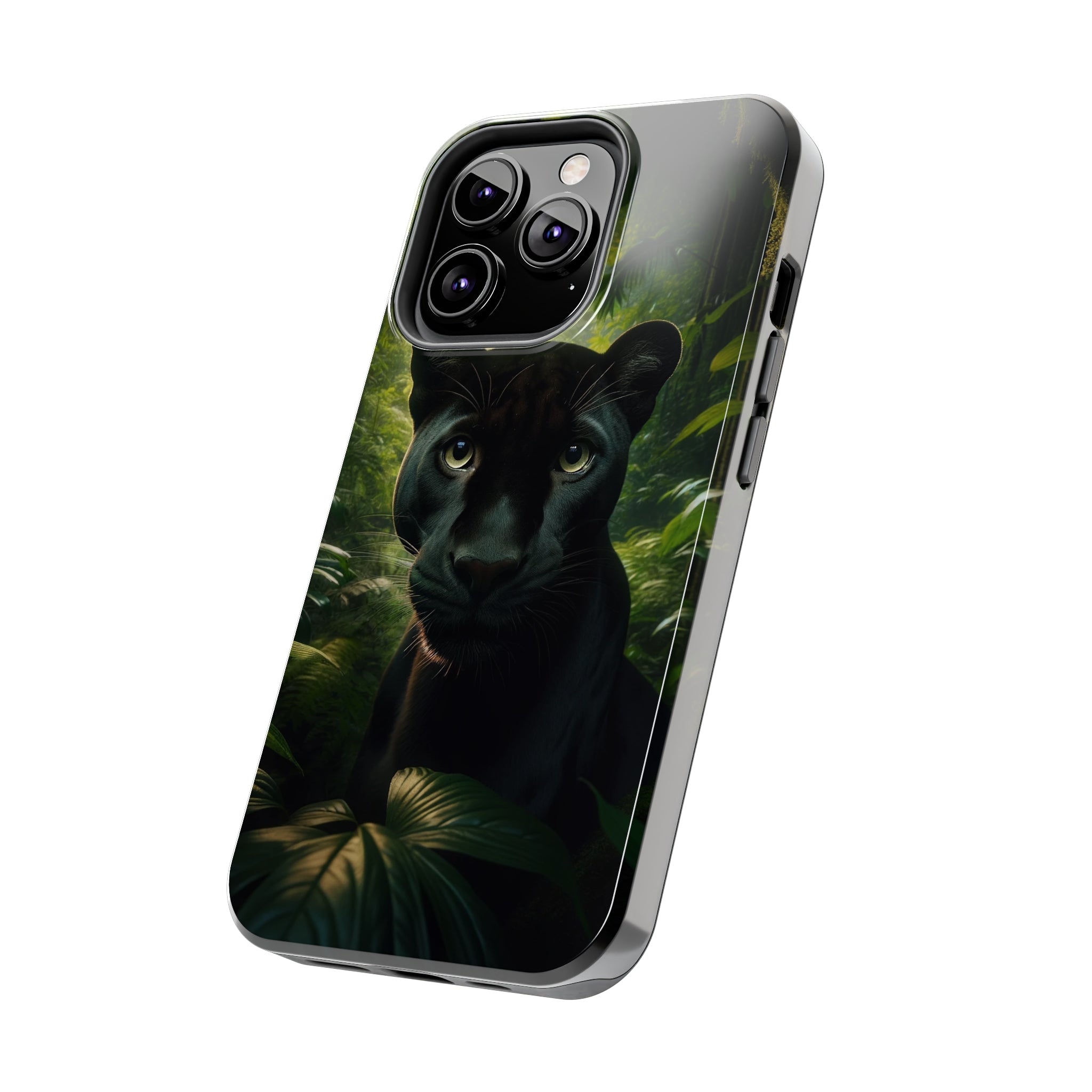 Curious black panther - Tough Phone Case