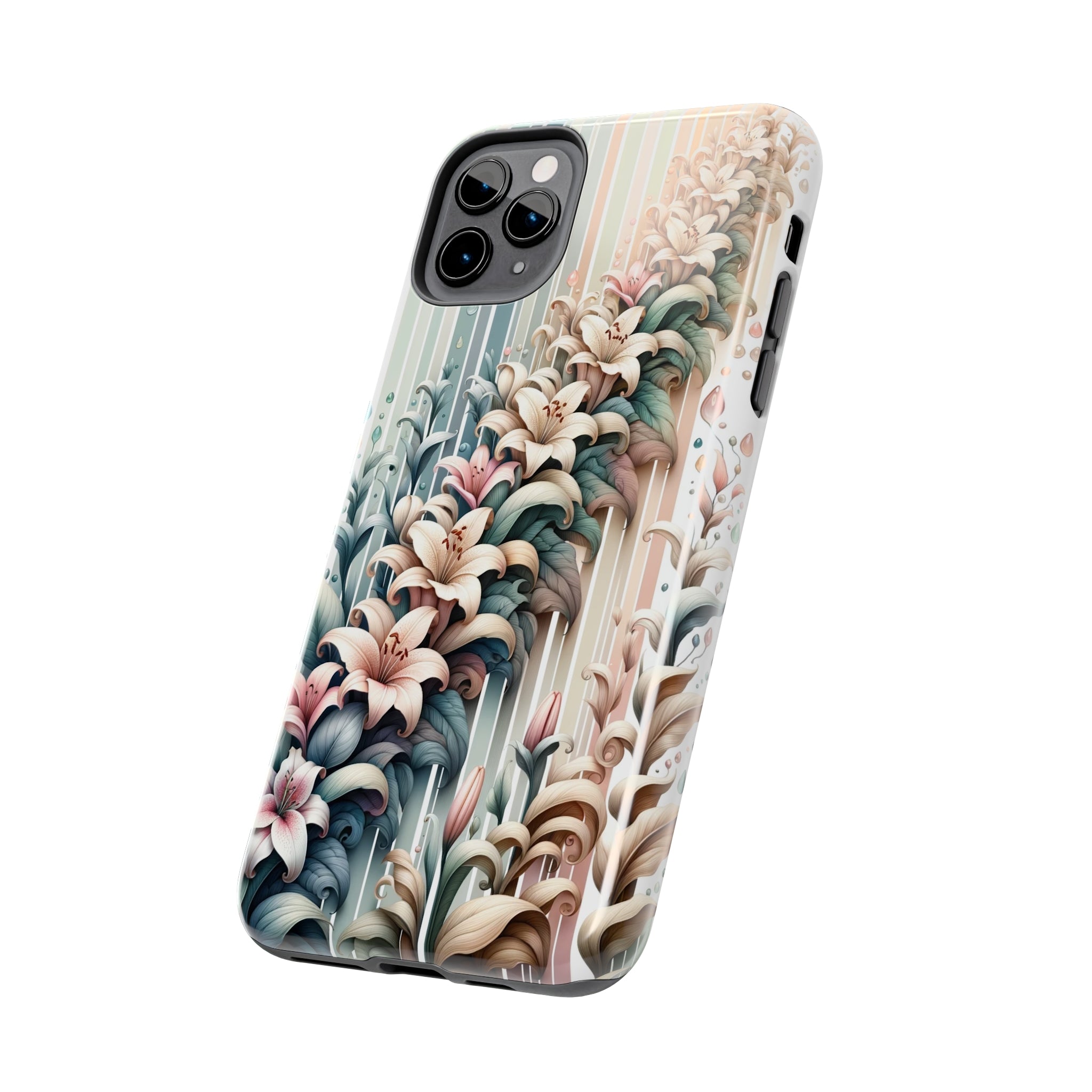 Pastel lilies - Tough Phone Case