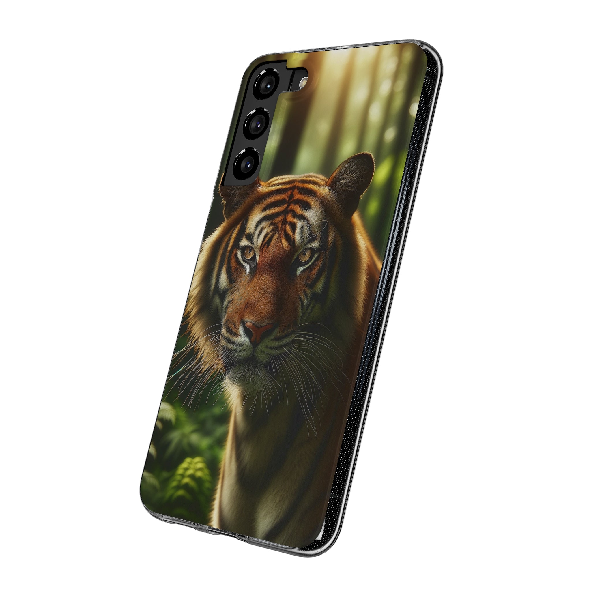 Curious Tiger - Soft Phone Case