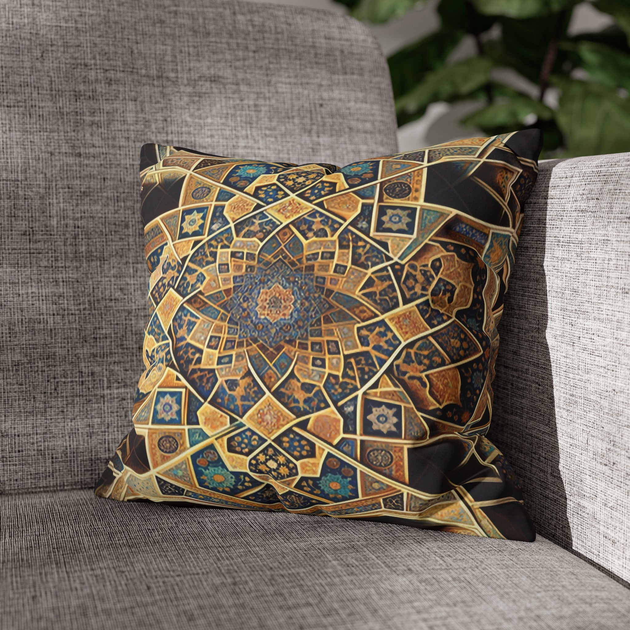 Persian Art (3) - Suede Square Pillowcase