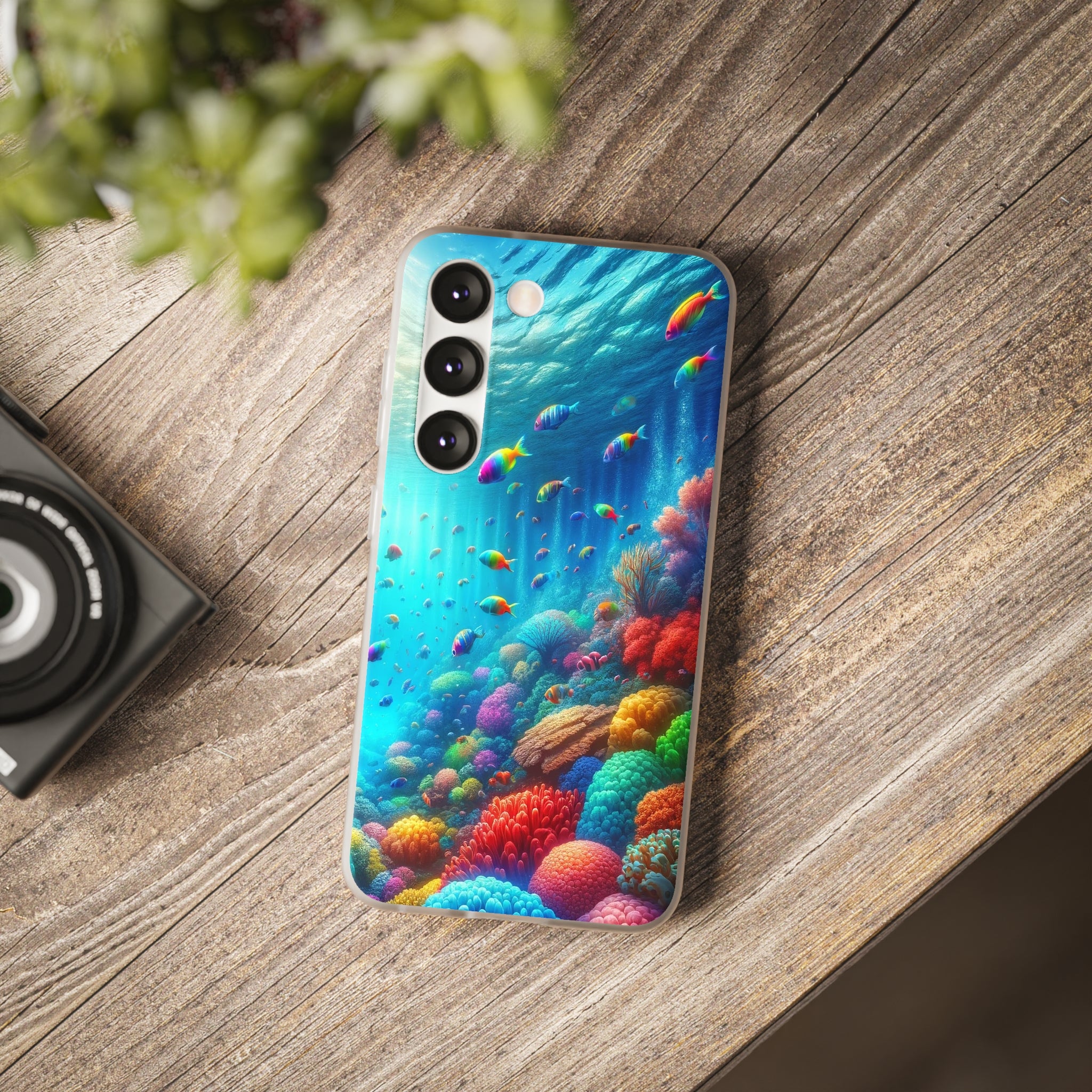 Colourful fish - Flexi Case (Samsung only)