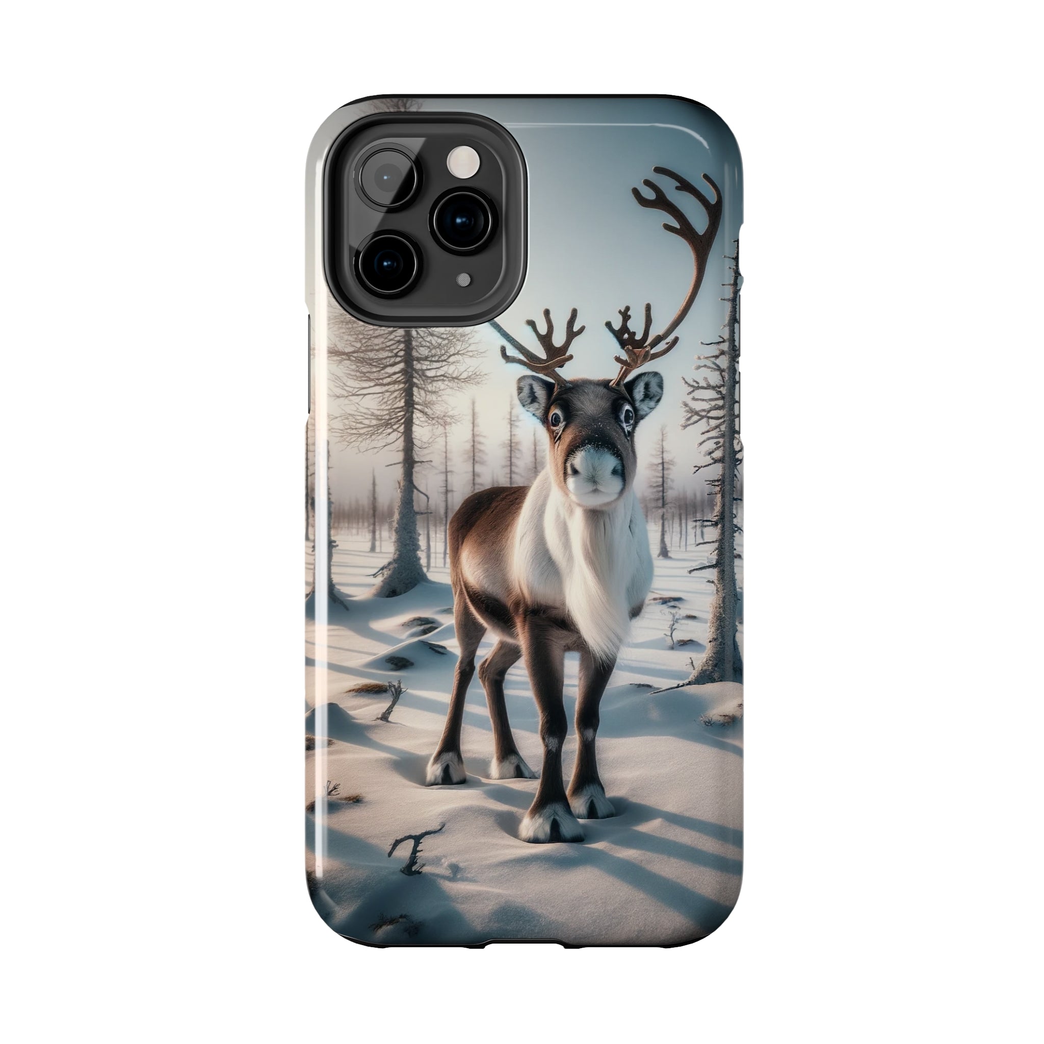 Curious reindeer - Tough Phone Case