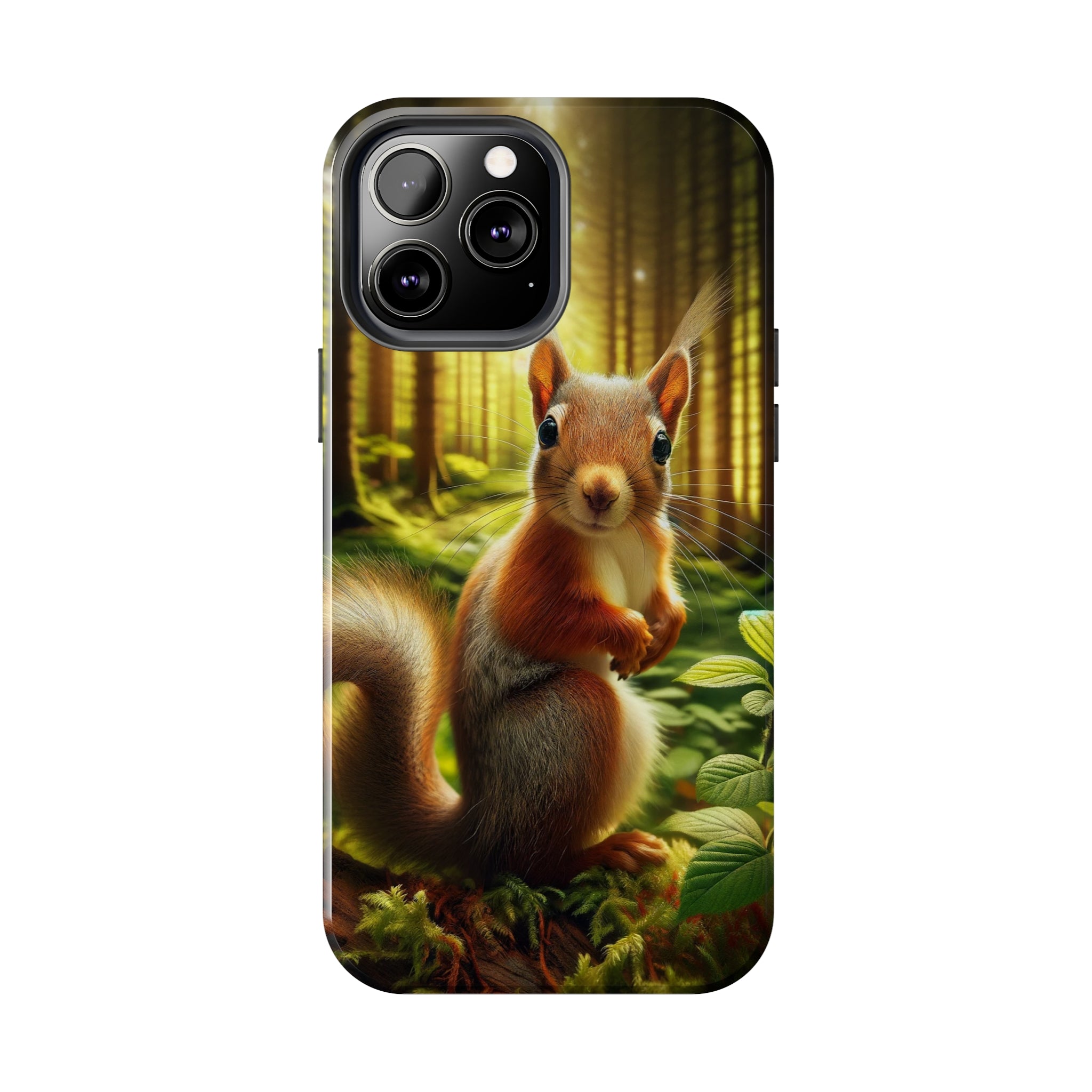 Curious squirrel - Tough Phone Case