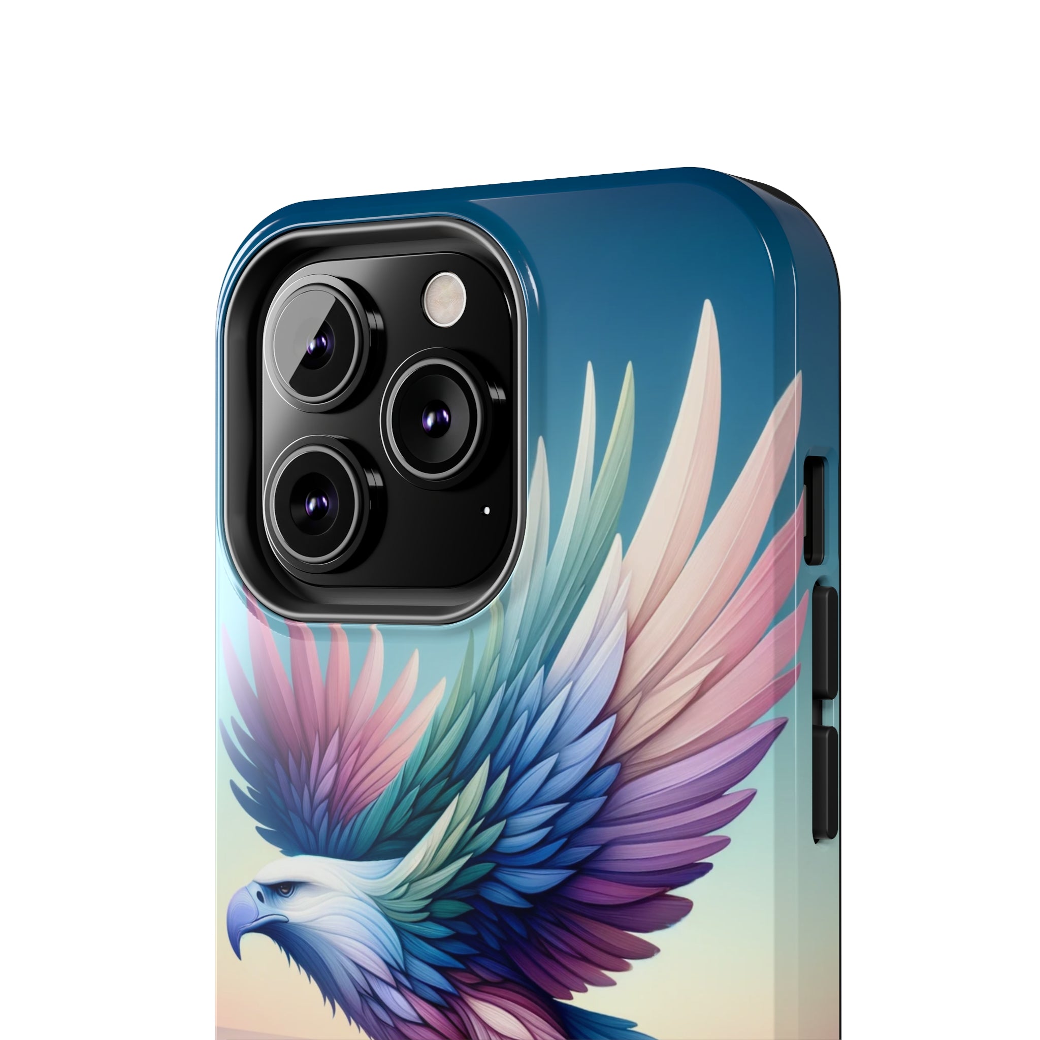 Eagle with colourful feathers - Tough Phone Case