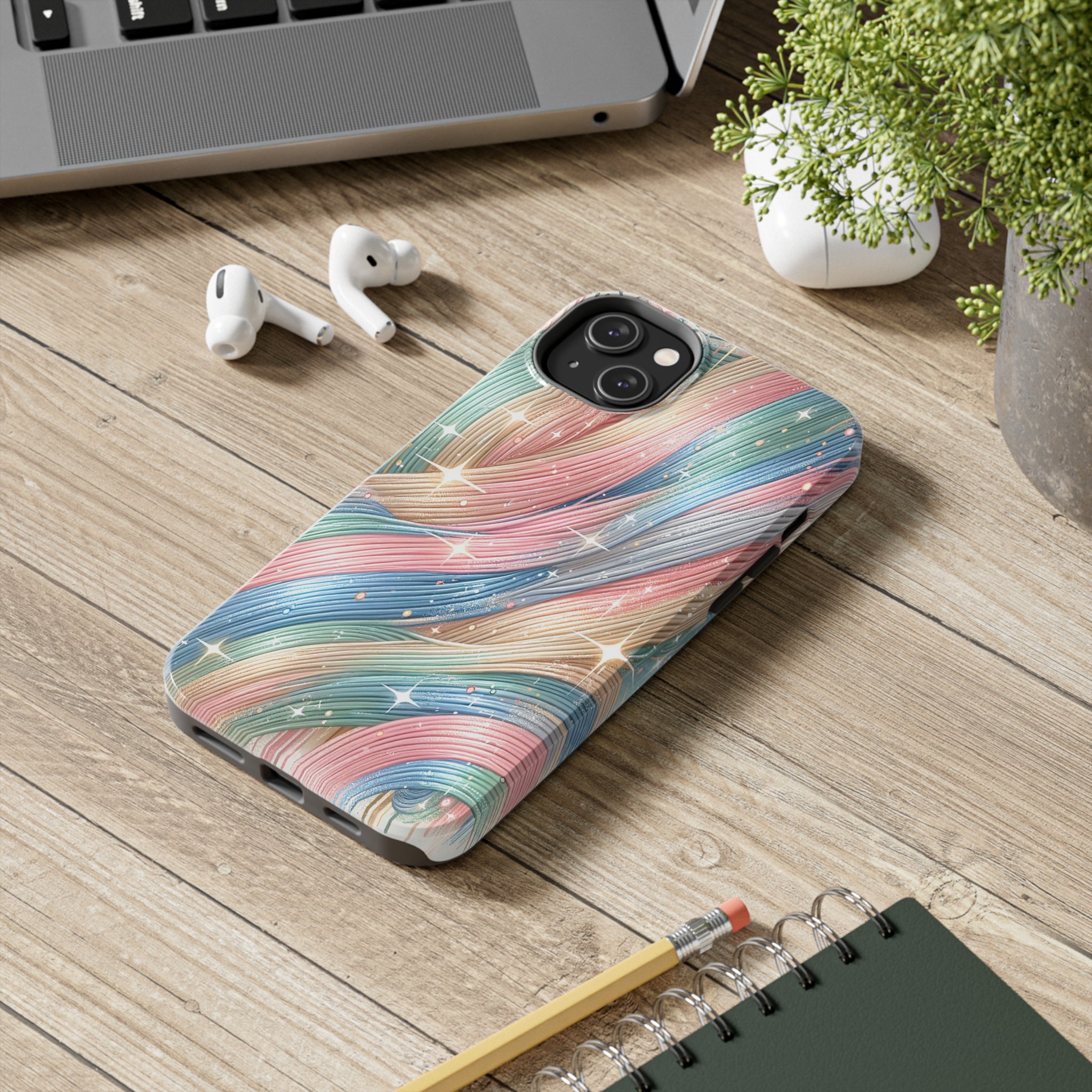 Pastel strokes - Tough Phone Case