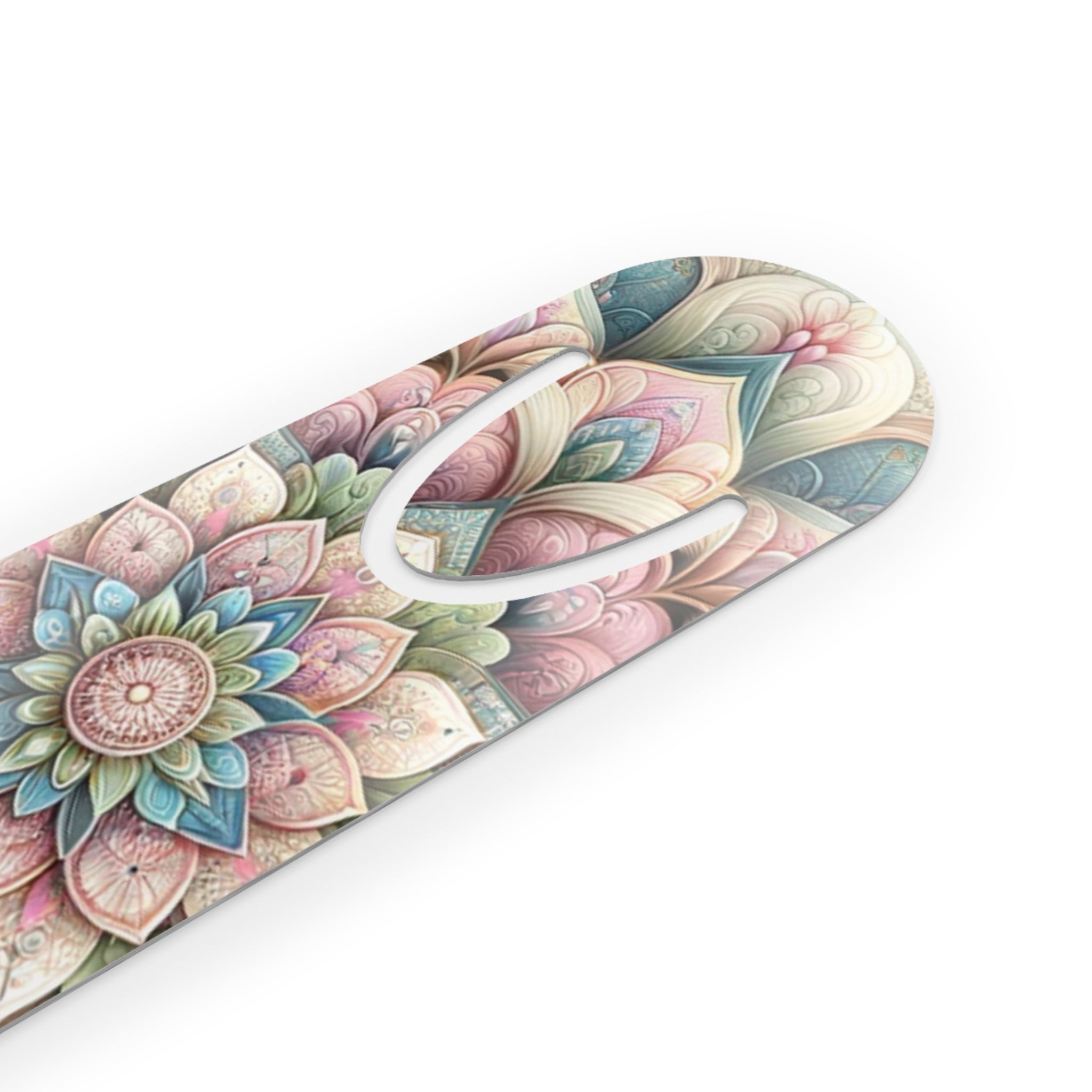 Pink-Blue Flowers - Bookmark