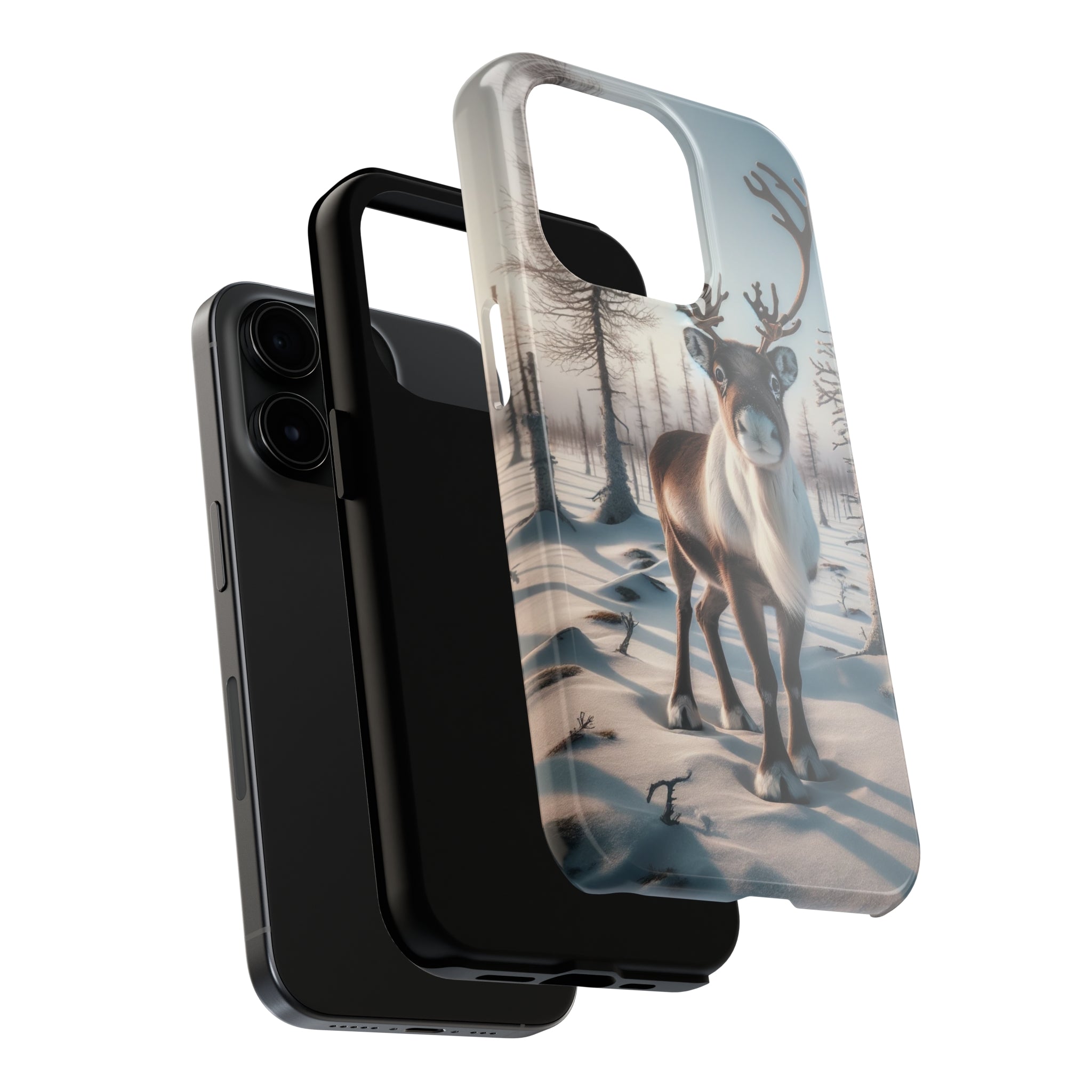 Curious reindeer - Tough Phone Case