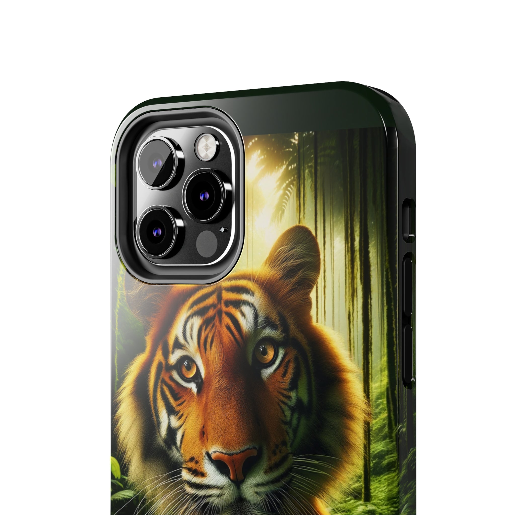 Curious Tiger - Tough Phone Case