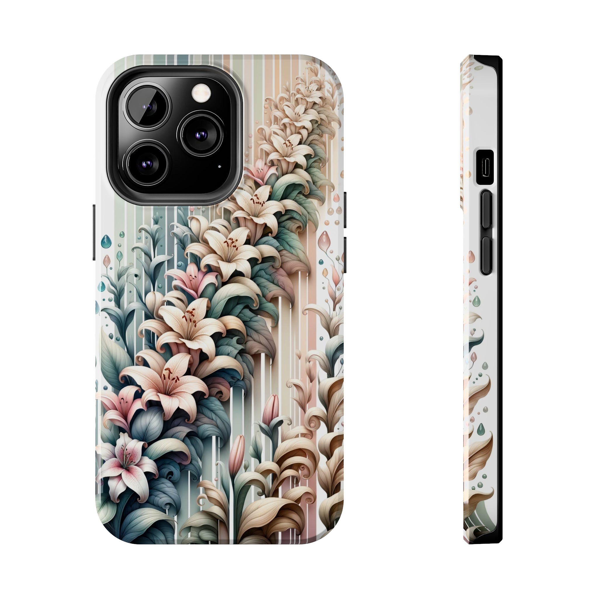 Pastel lilies - Tough Phone Case