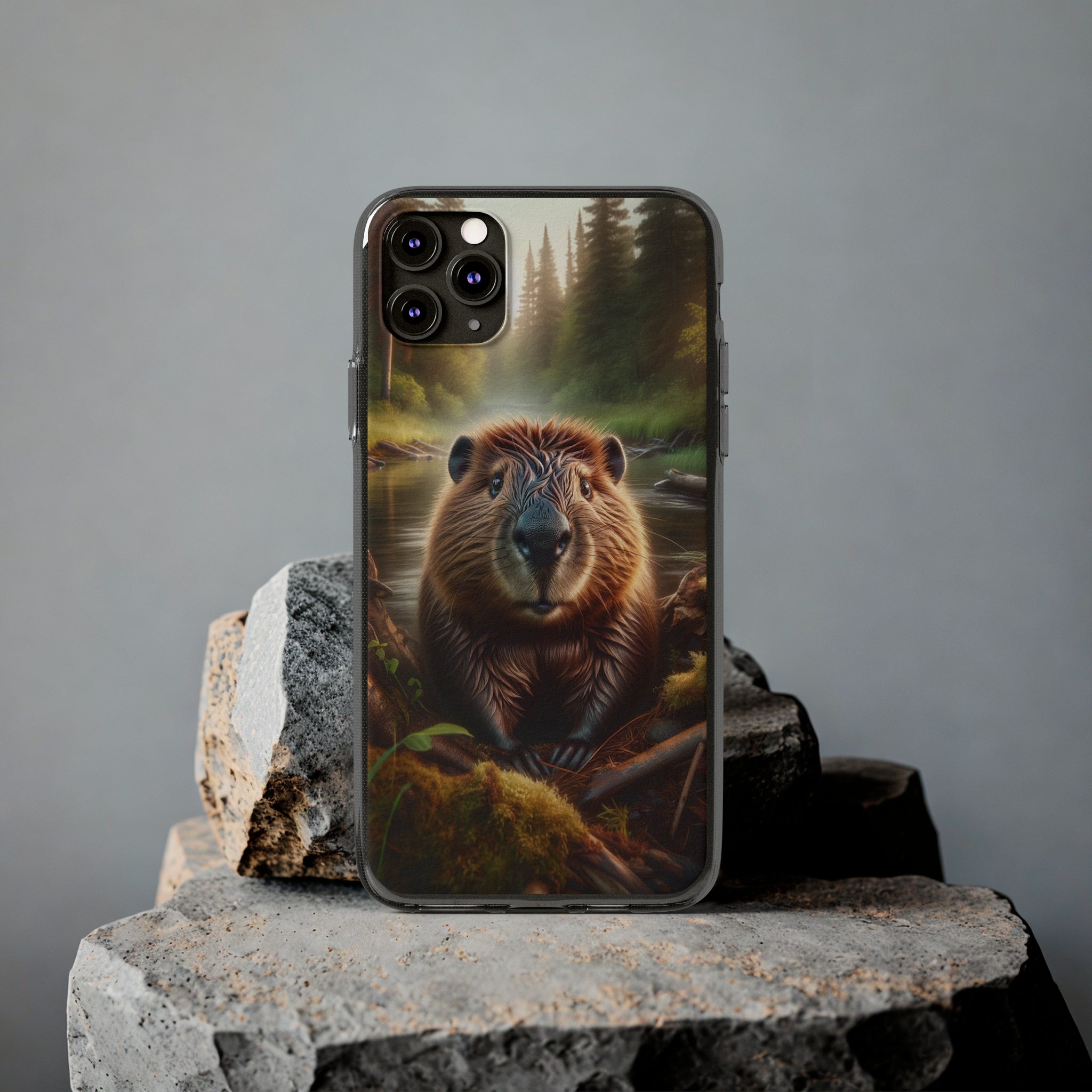 Sad Beaver - Soft Phone Case