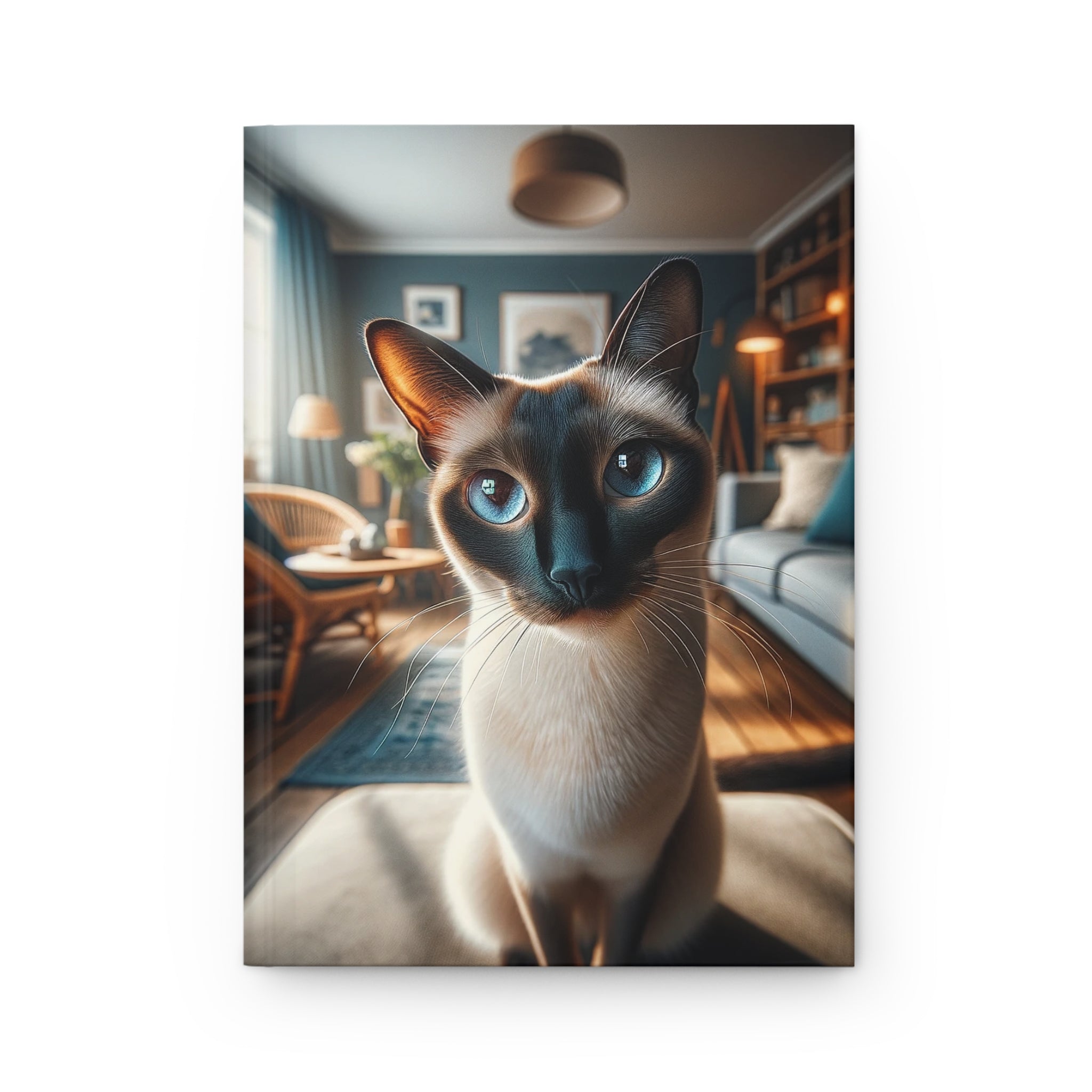 Siamese cat - Hardcover Notebook