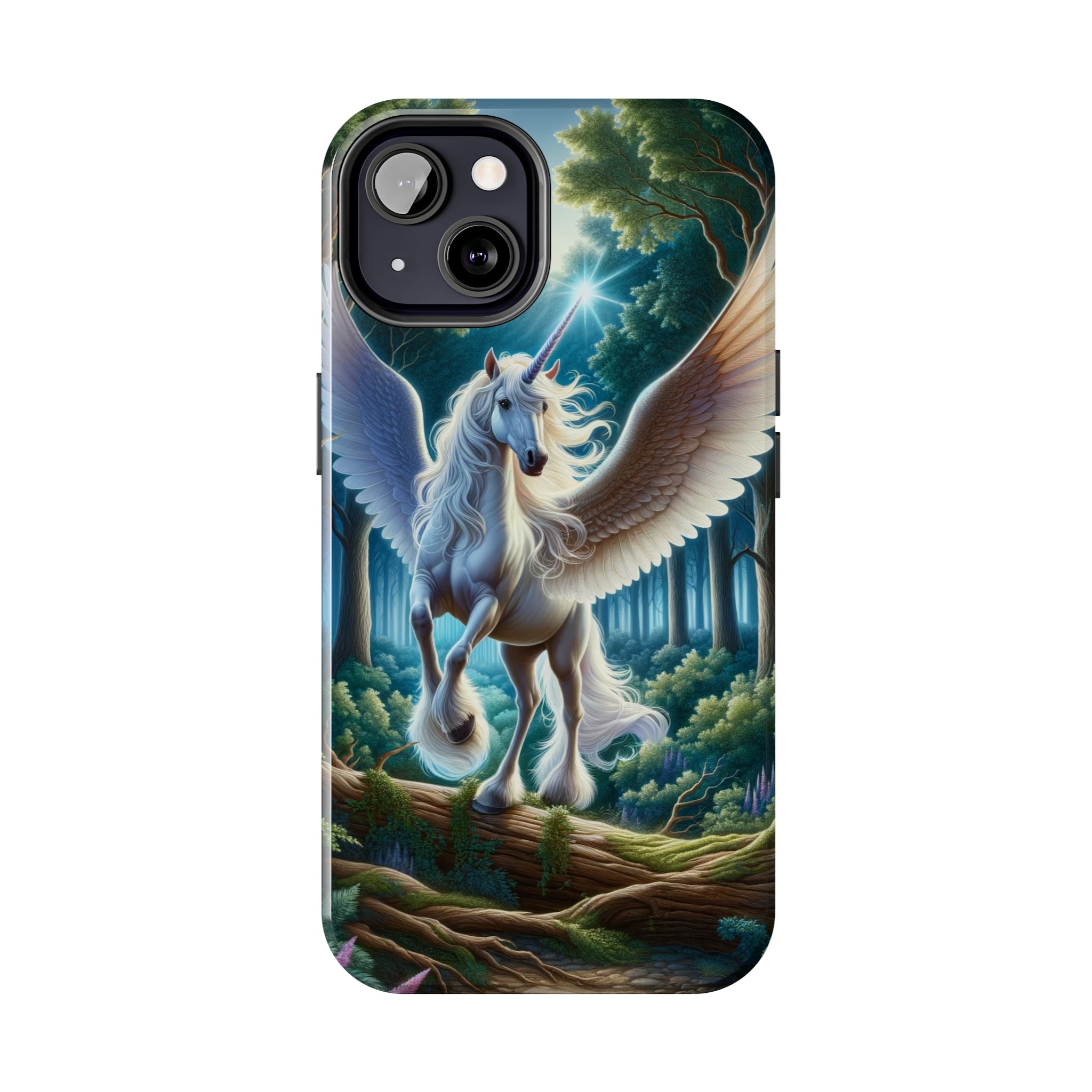 Landing Unicorn - Tough Phone Case