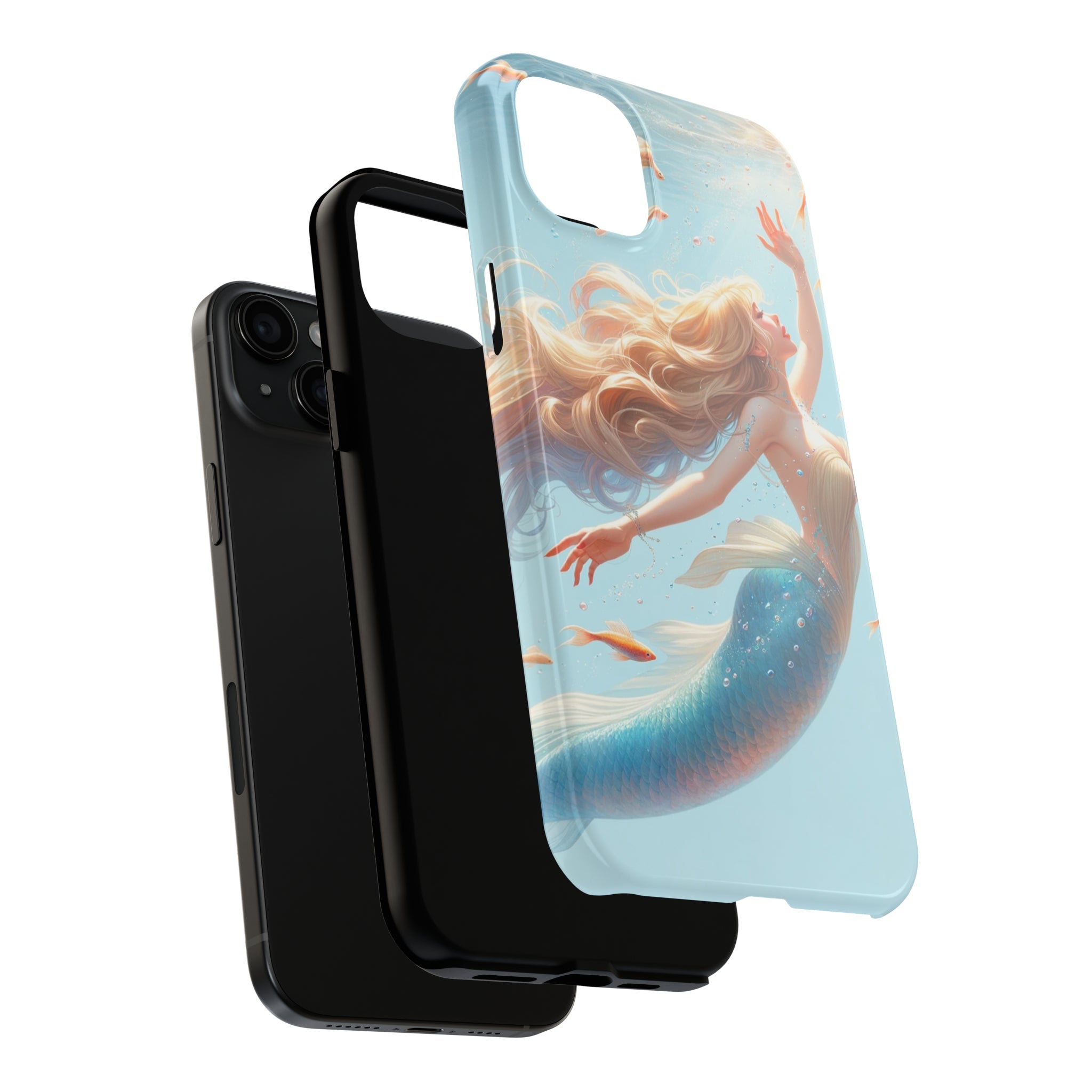 Blond mermaid - Tough Phone Case