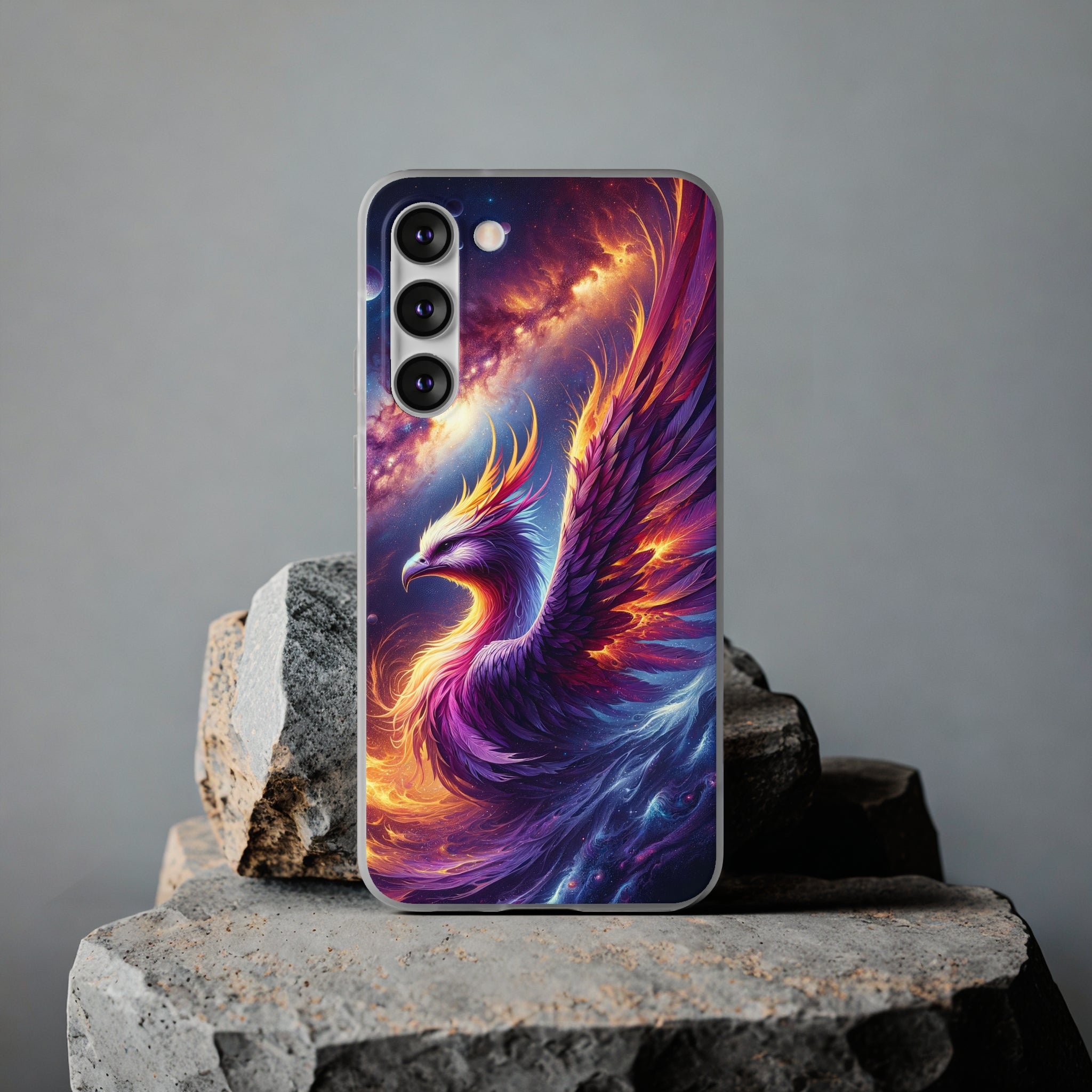 Purple Phoenix - Flexi Case (Samsung only)