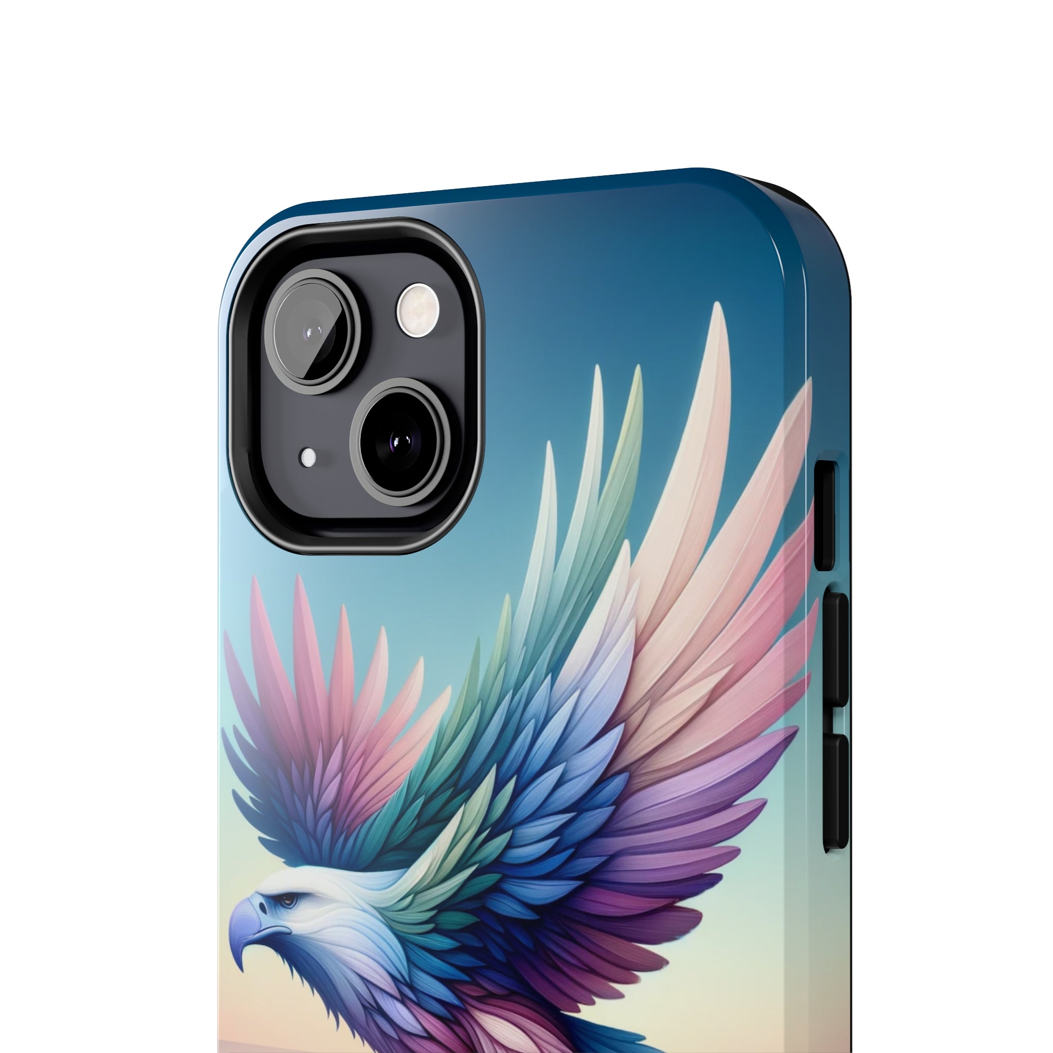 Eagle with colourful feathers - Tough Phone Case