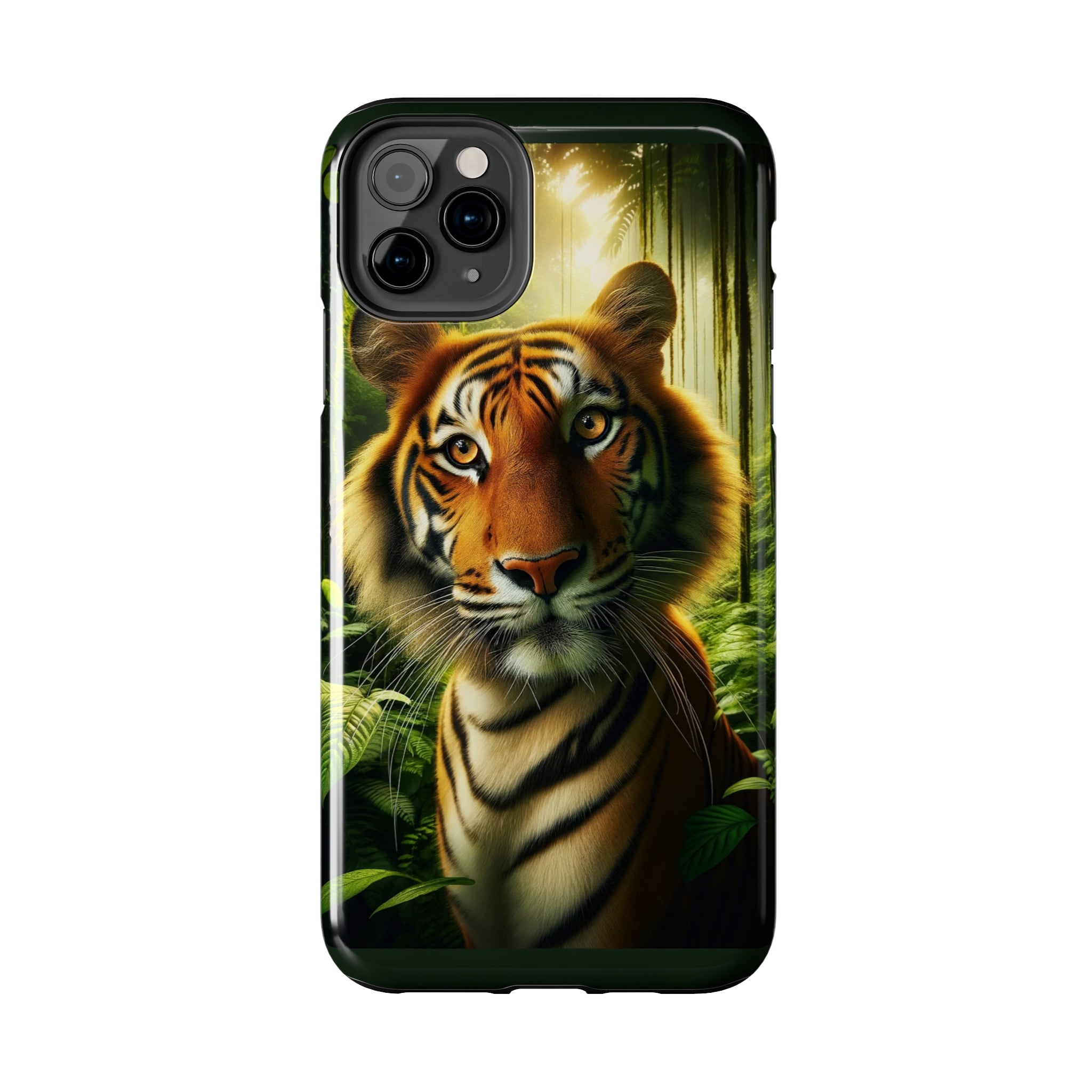 Curious Tiger - Tough Phone Case