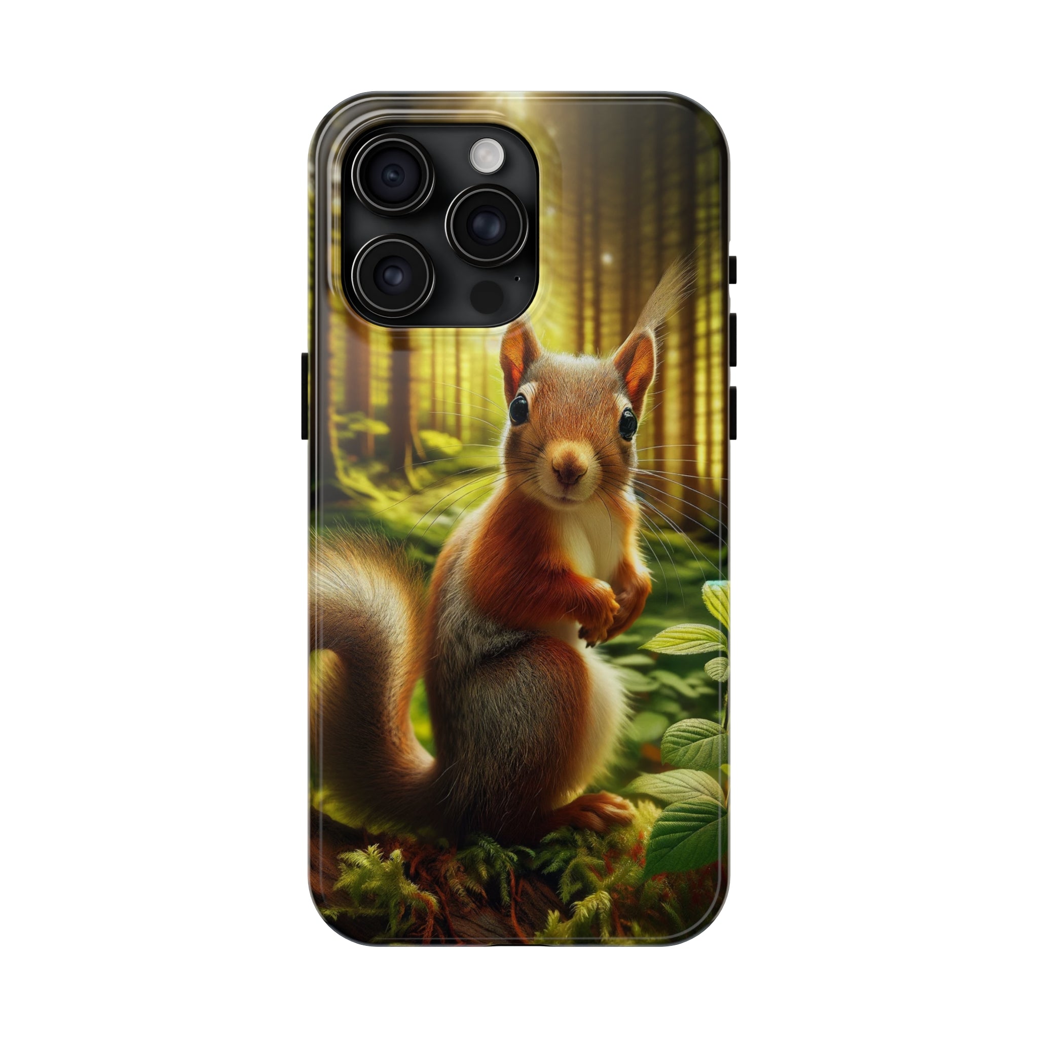 Curious squirrel - Tough Phone Case