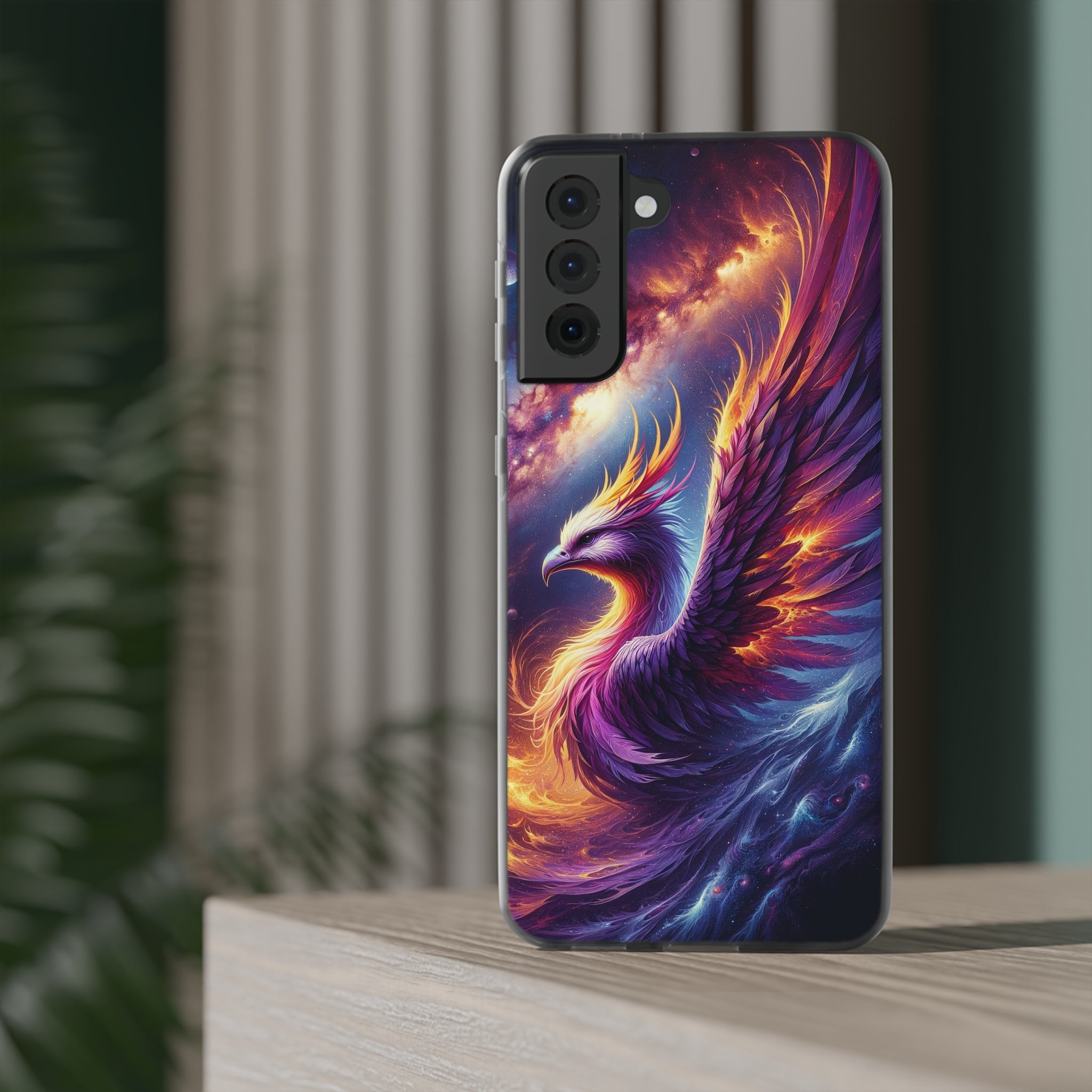 Purple Phoenix - Flexi Case (Samsung only)