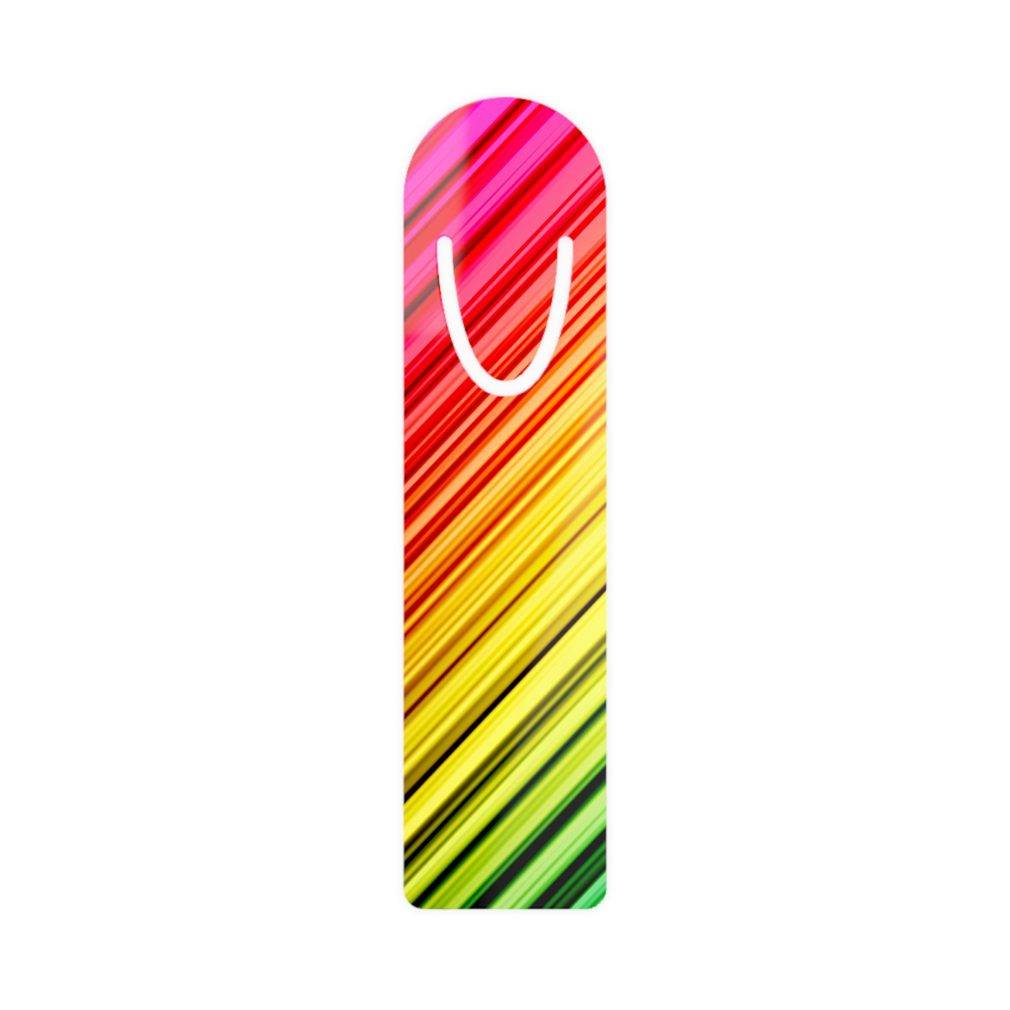 Neon, diagonal lines 4 - Bookmark