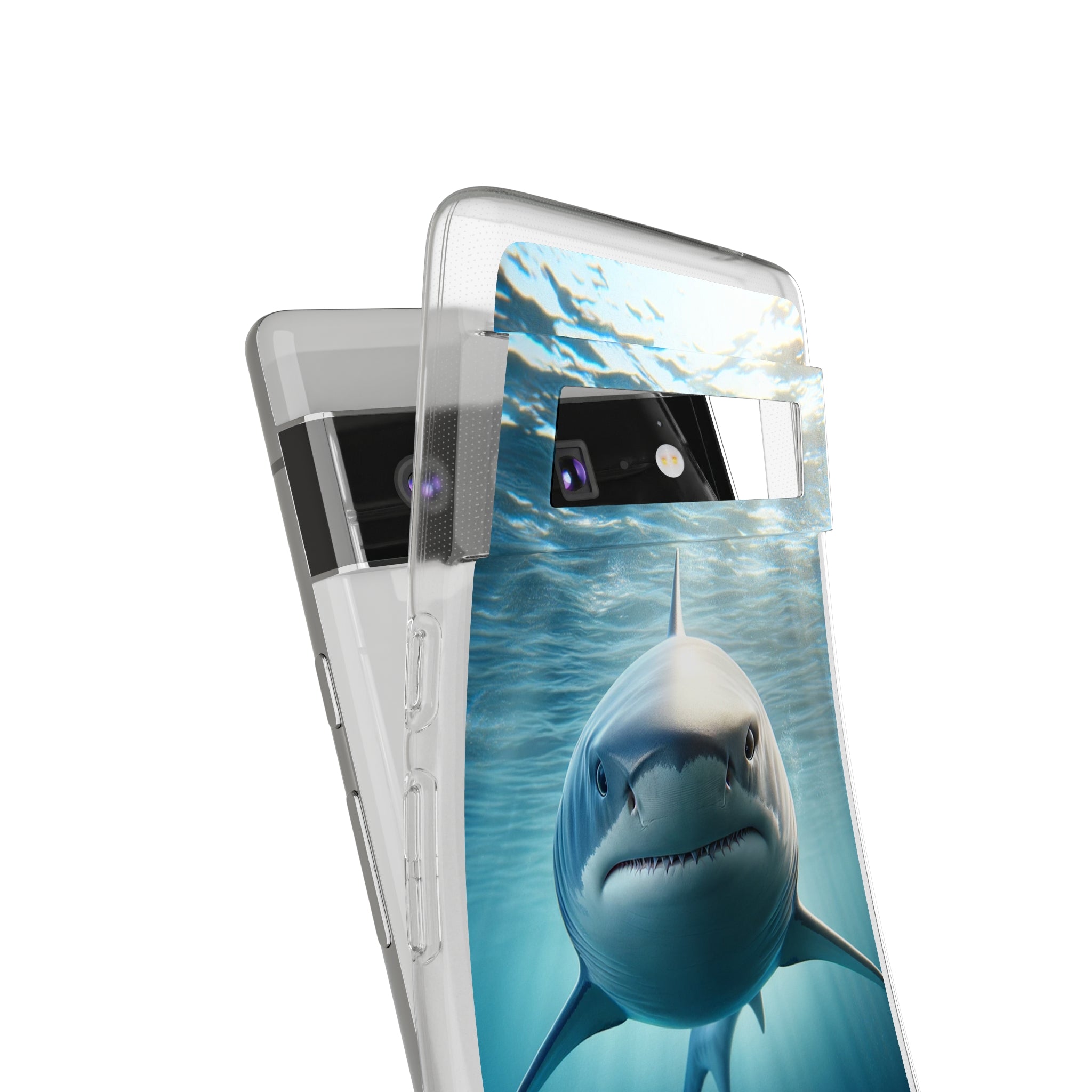 Curious Shark - Soft Phone Case