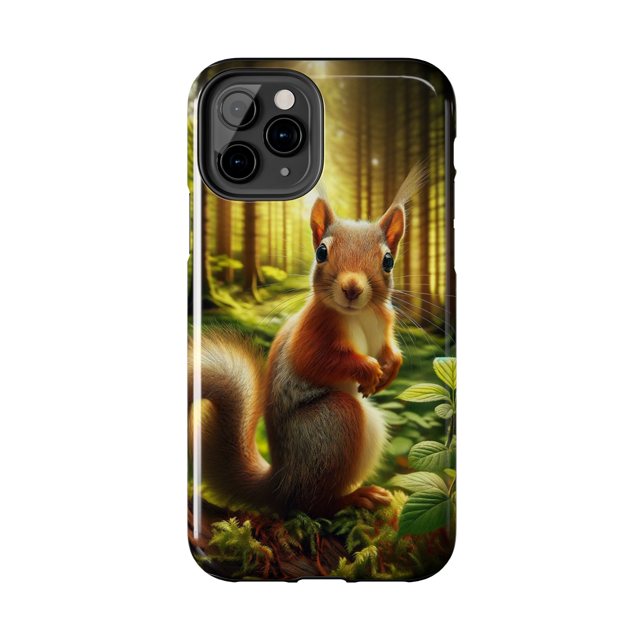 Curious squirrel - Tough Phone Case