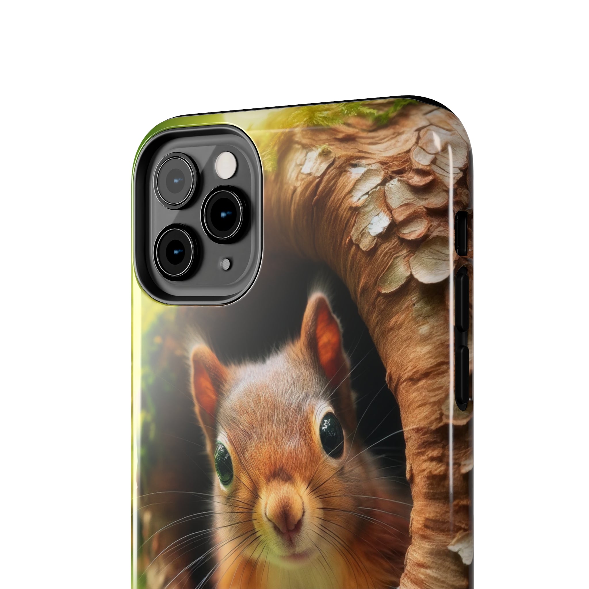 Squirrel in a tree - Tough Phone Case