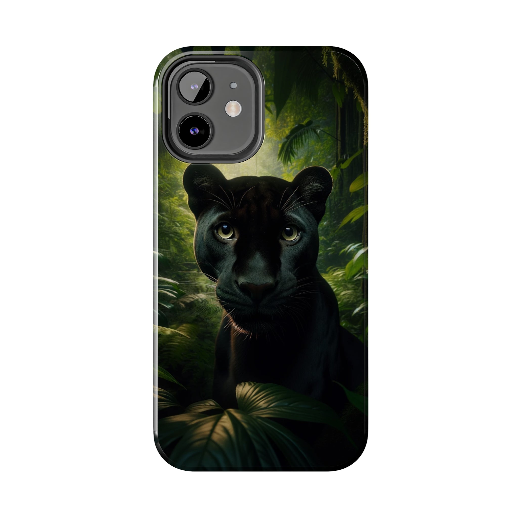 Curious black panther - Tough Phone Case