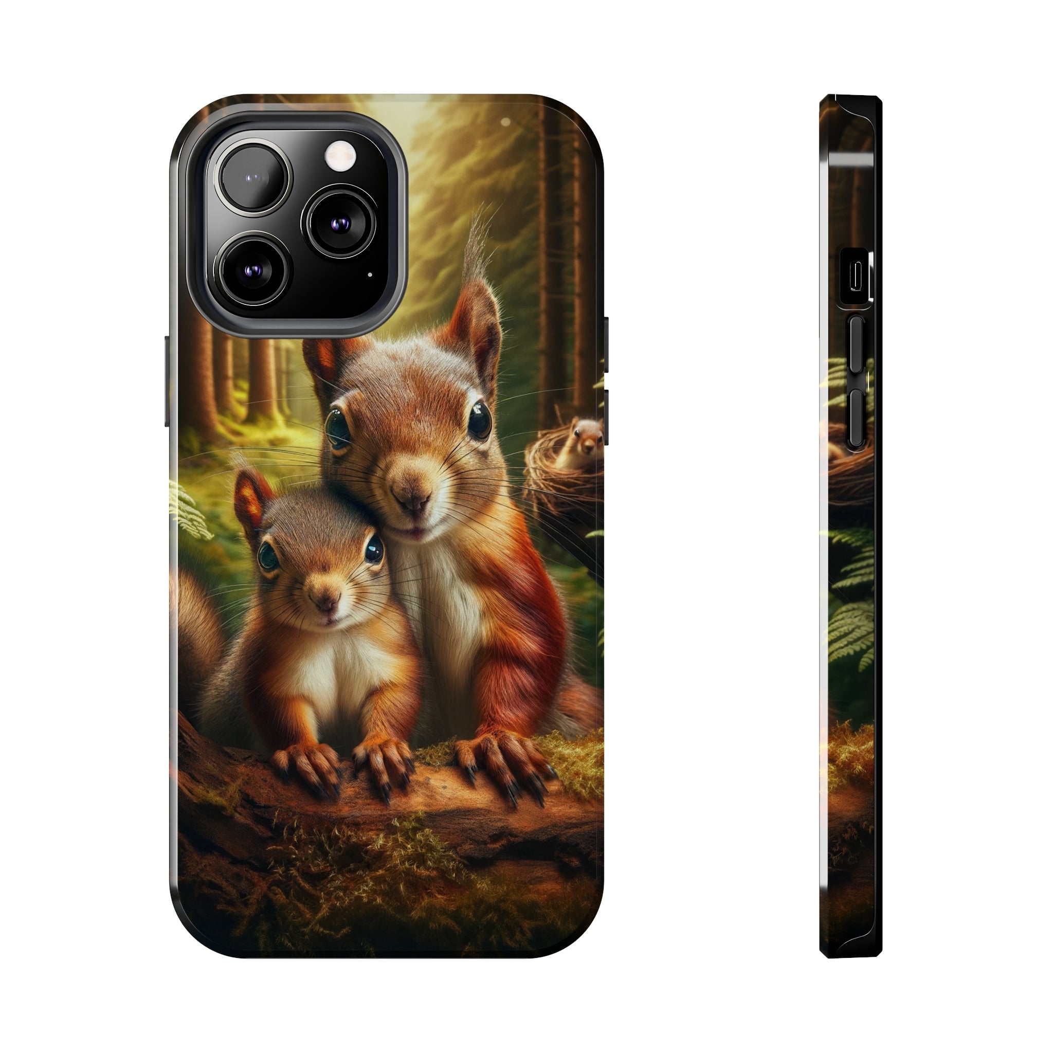 Two squirrels - Tough Phone Case