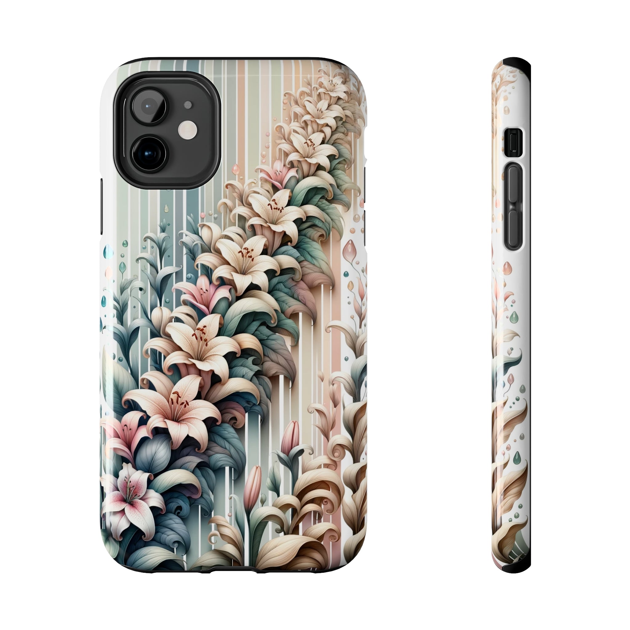 Pastel lilies - Tough Phone Case