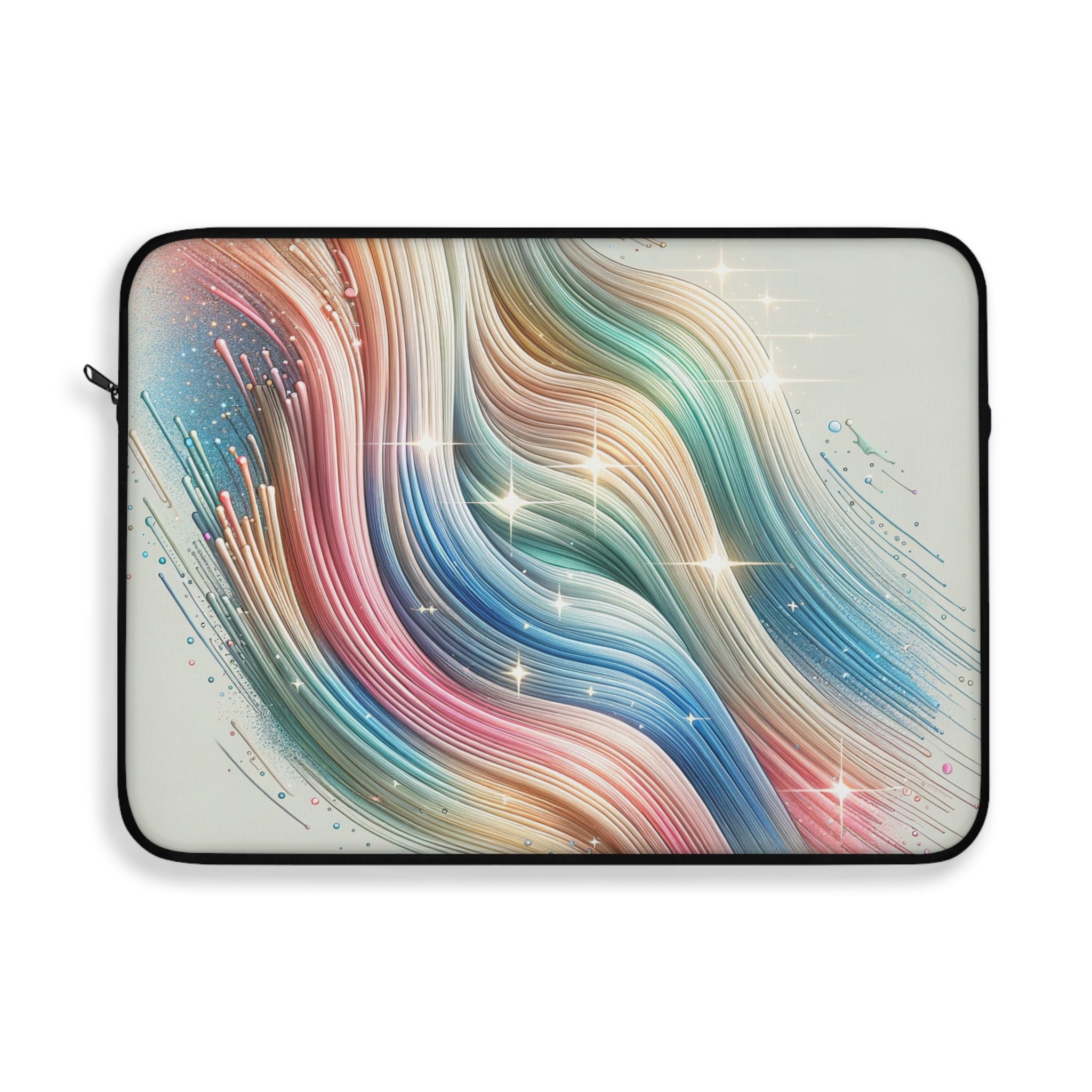 Pastel coloured strokes - Laptop Sleeve