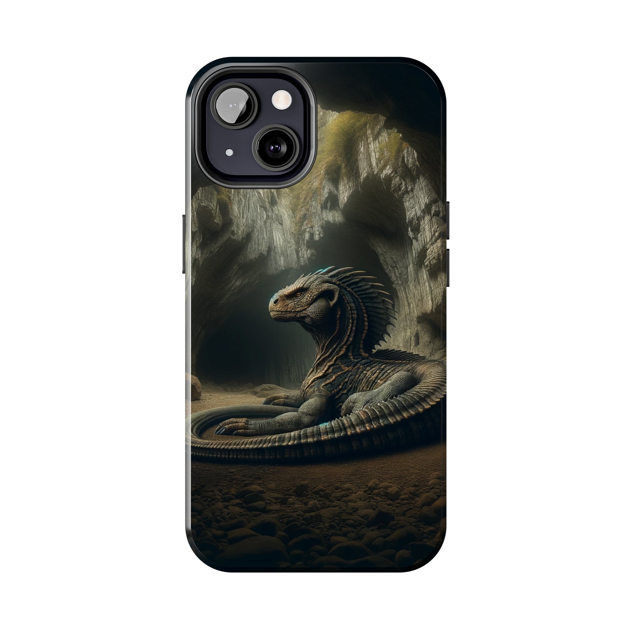 Basilisk in a cave - Tough Phone Case