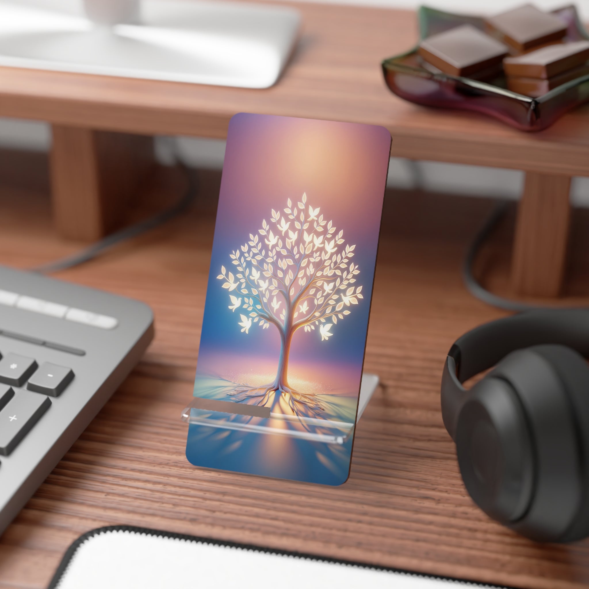 Illuminating tree - Smartphone Stand