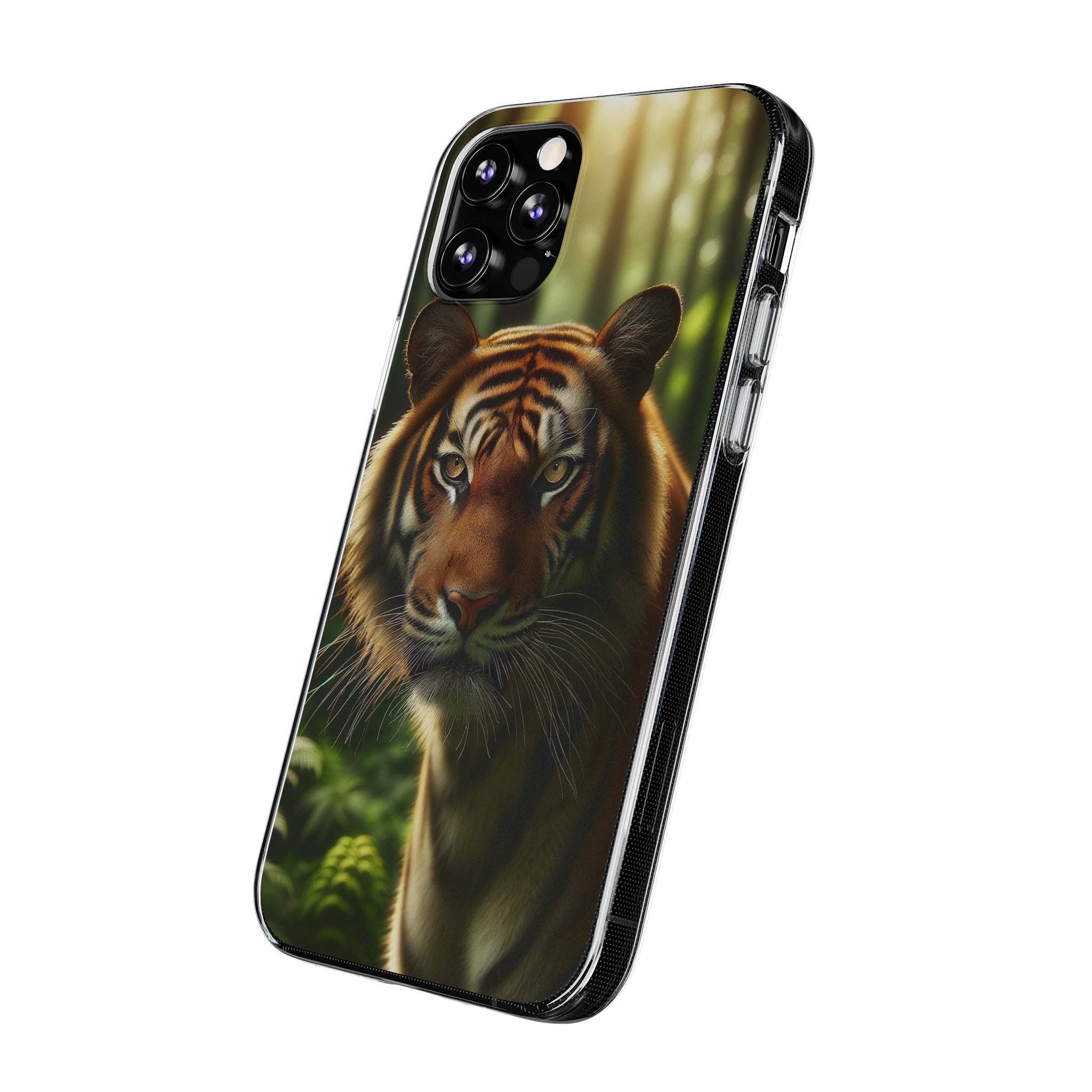 Curious Tiger - Soft Phone Case