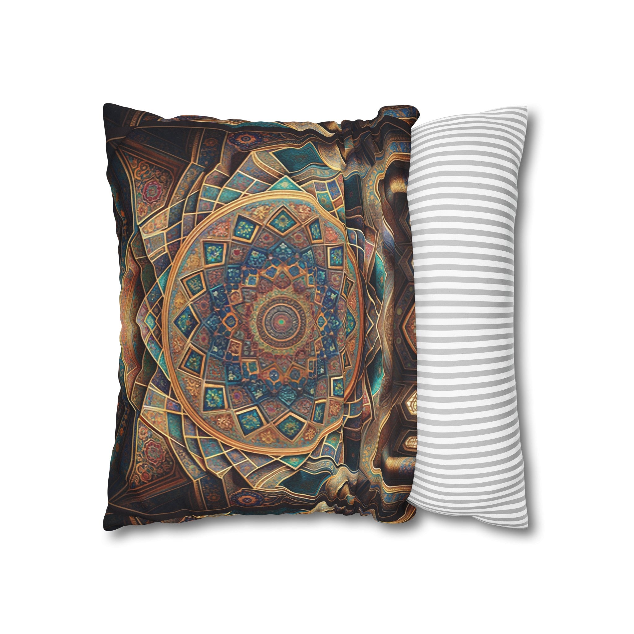 Persian Art (5) - Suede Square Pillowcase