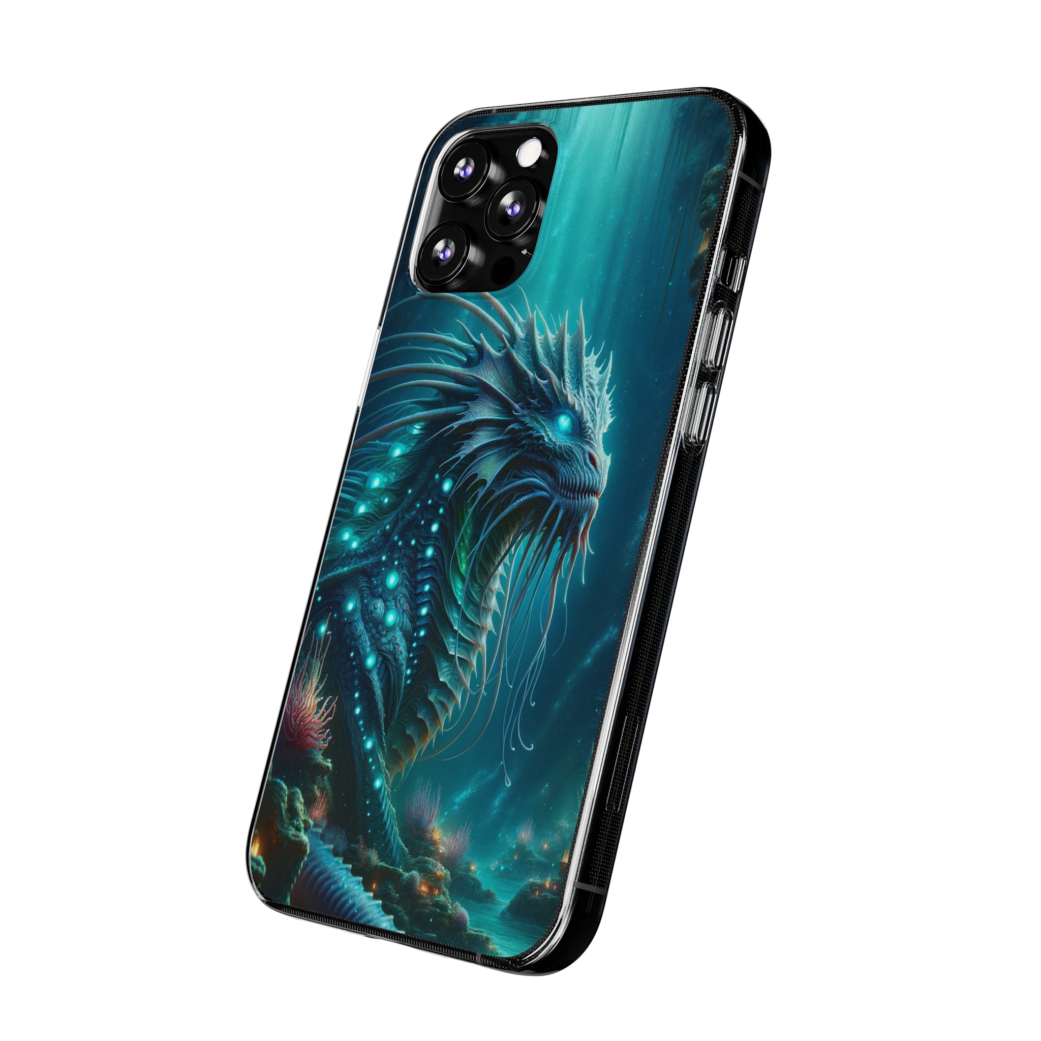 Sea monster - Soft Phone Case