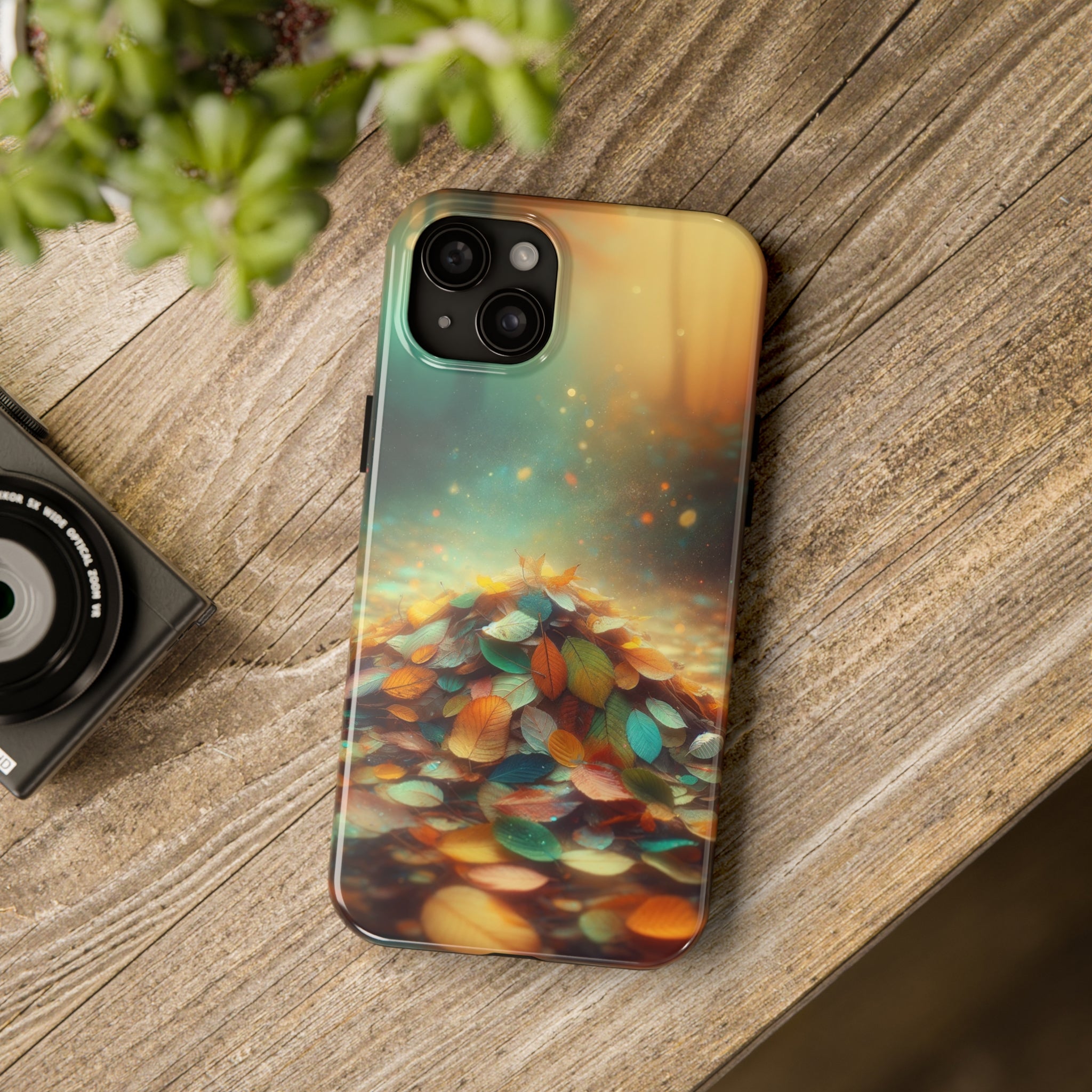 Pile of leaves - Tough Phone Case