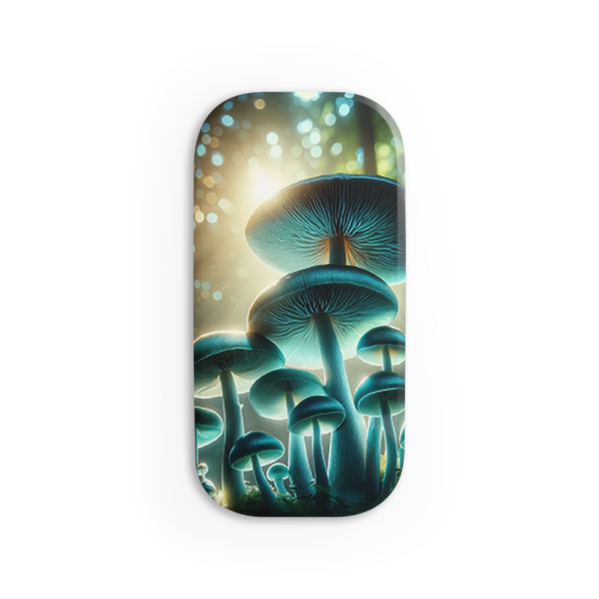 Mushrooms - green - Phone Click-On Grip