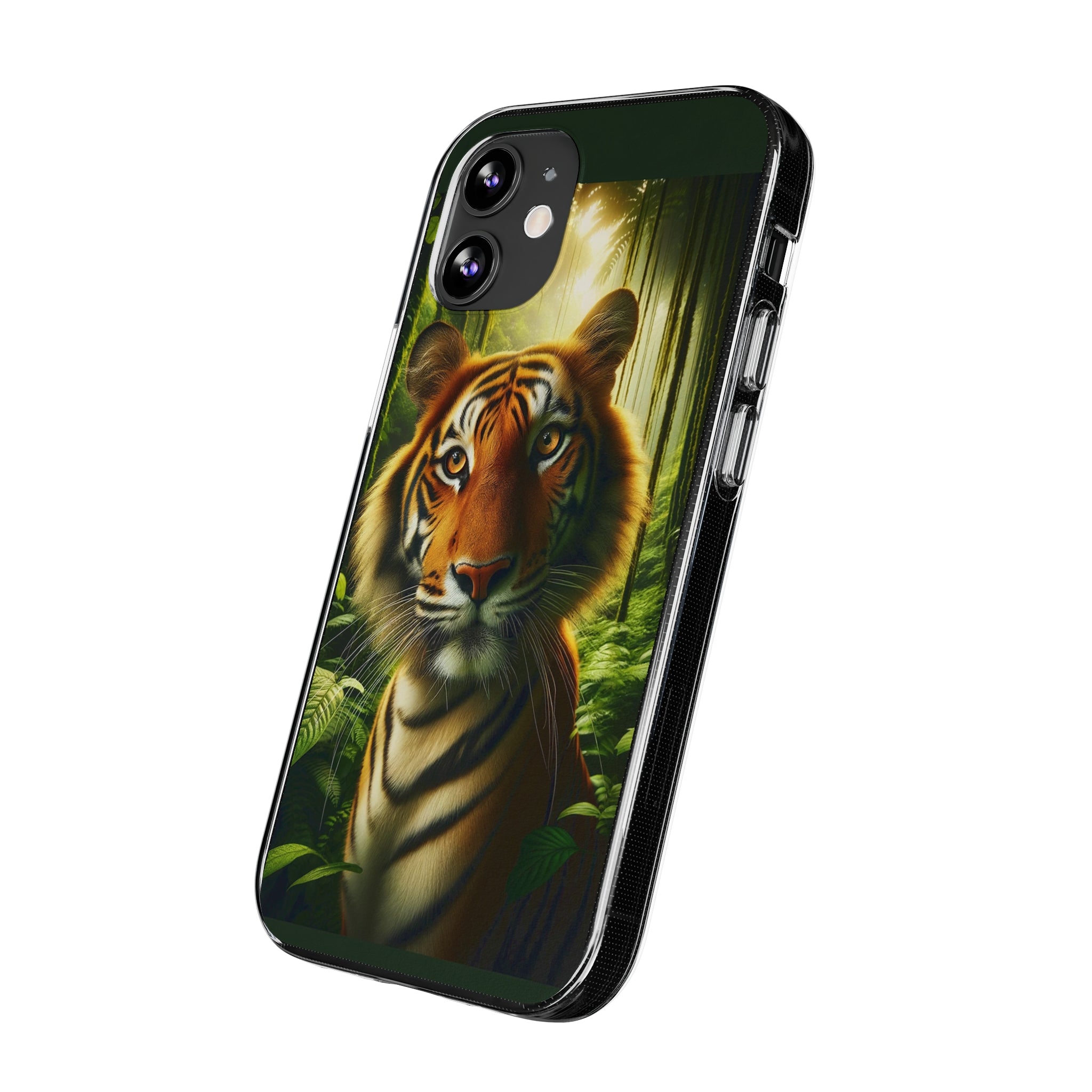 Curious Tiger - Soft Phone Cases