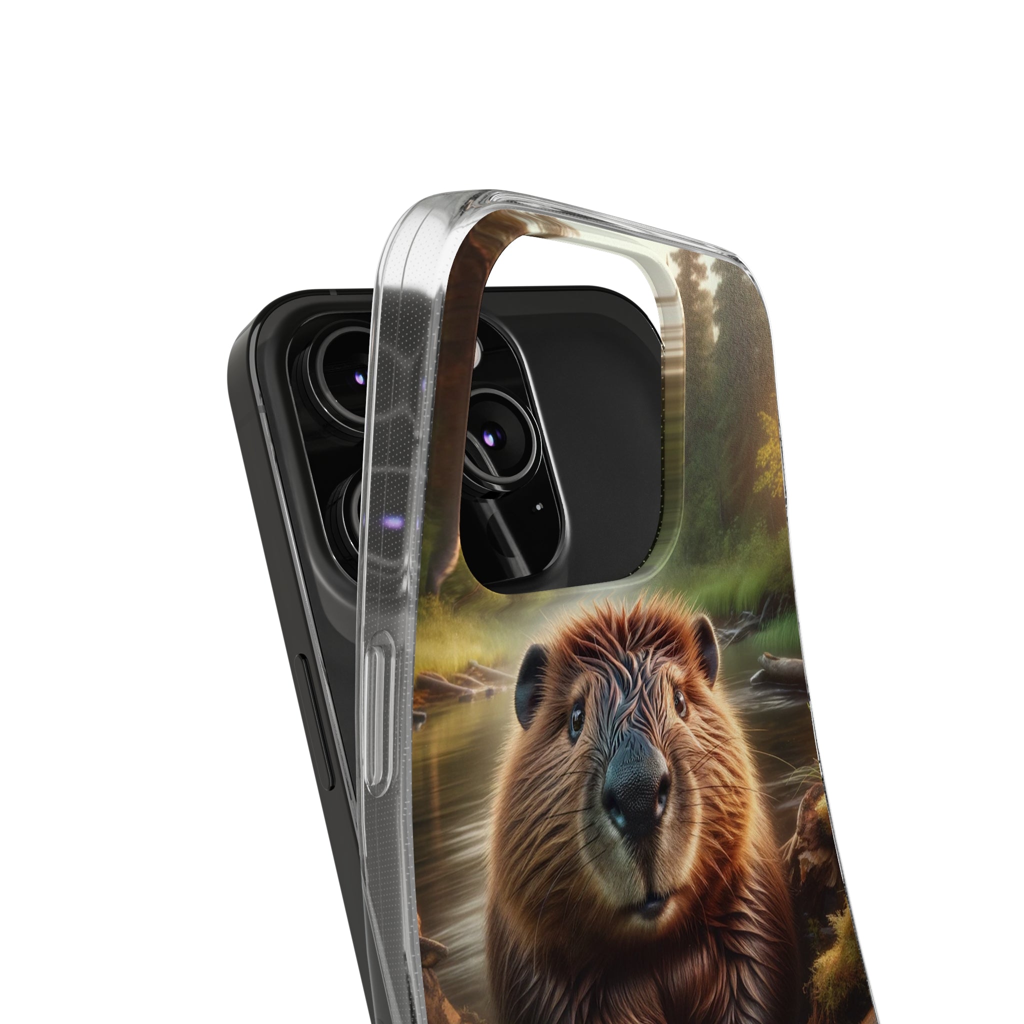 Sad Beaver - Soft Phone Case