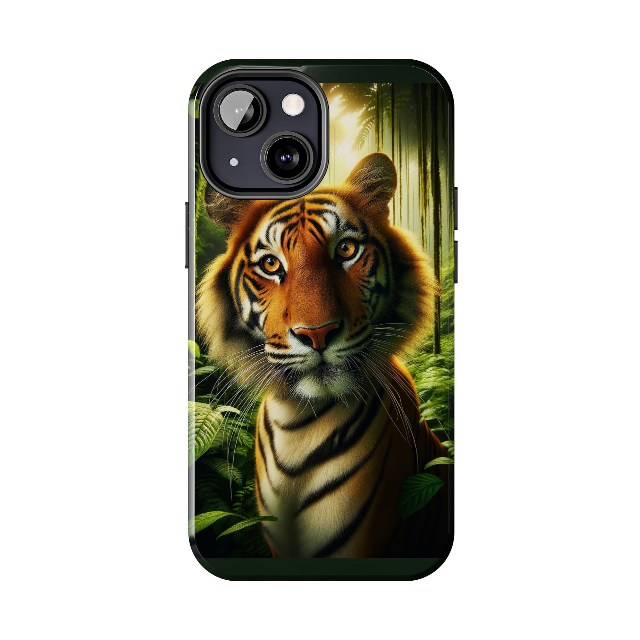 Curious Tiger - Tough Phone Case